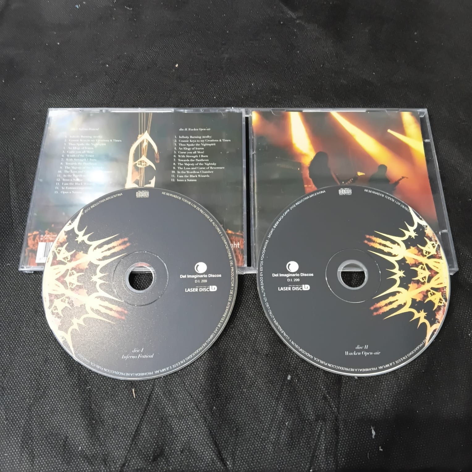 Emperor - Live Inferno (CD IMPORTADO DUPLO USADO) - Imagem 2