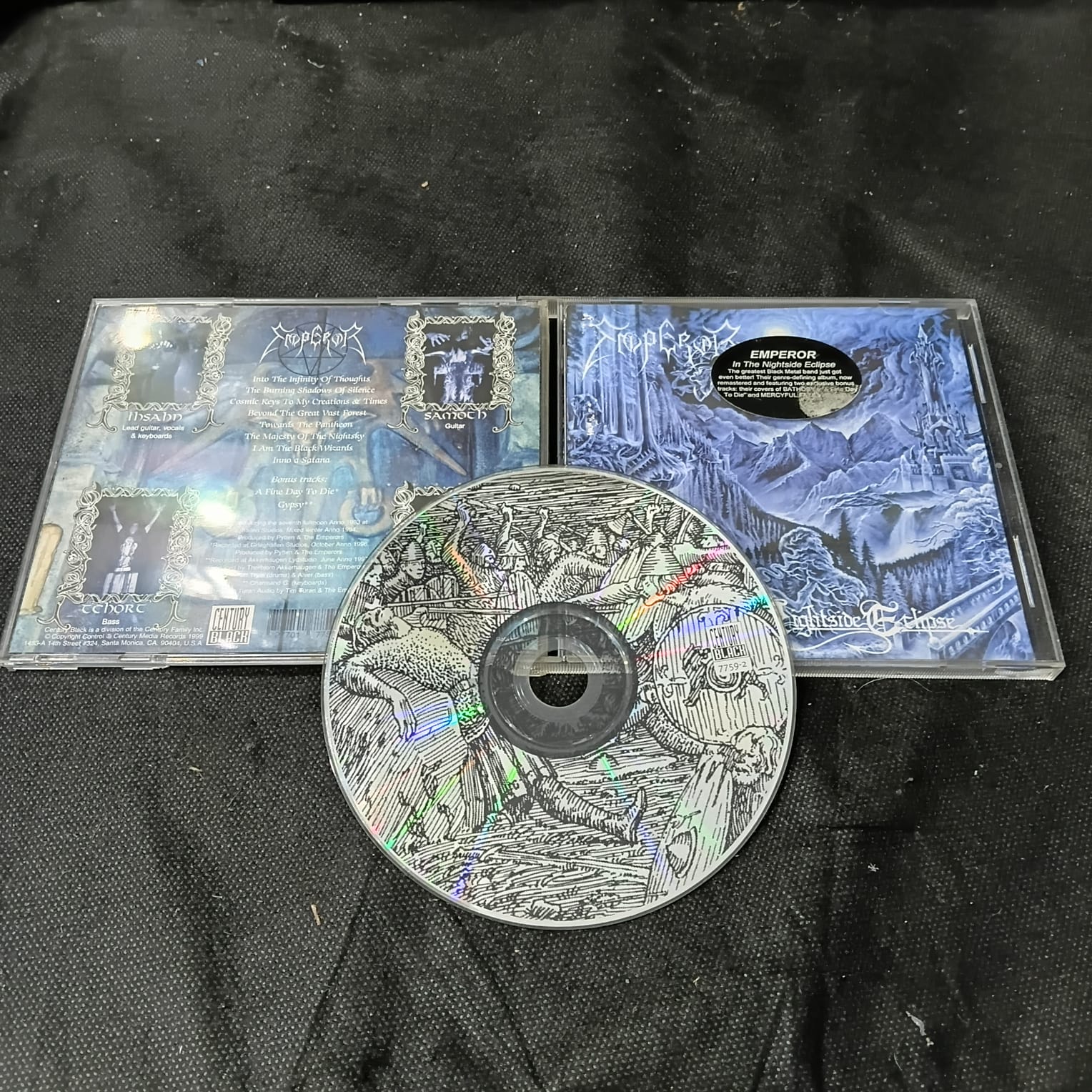 Emperor - In The Nightside Eclipse (CD IMPORTADO USADO) - Imagem 2