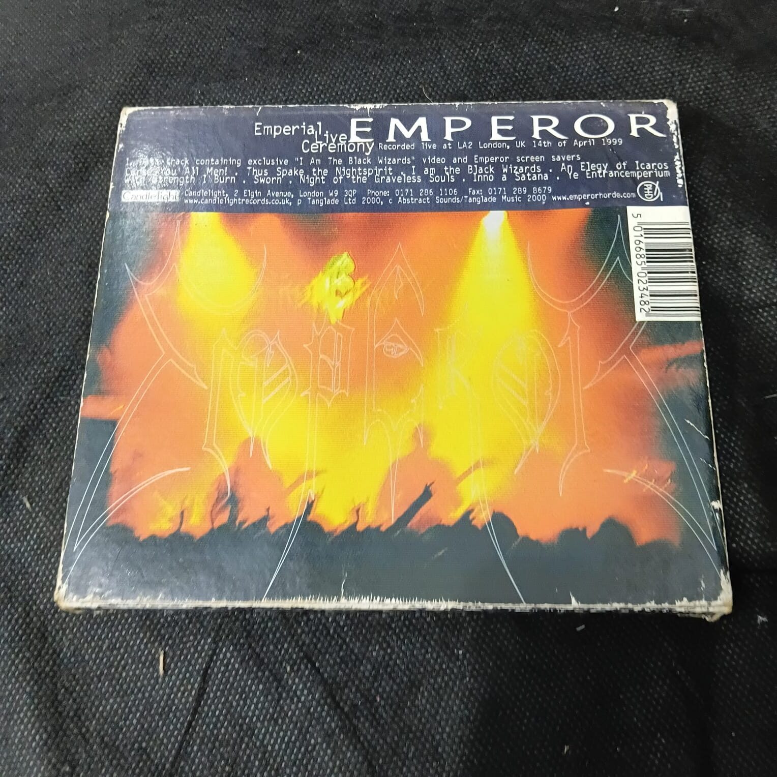 Emperor - Emperial Live Ceremony (CD IMPORTADO USADO) - Imagem 5