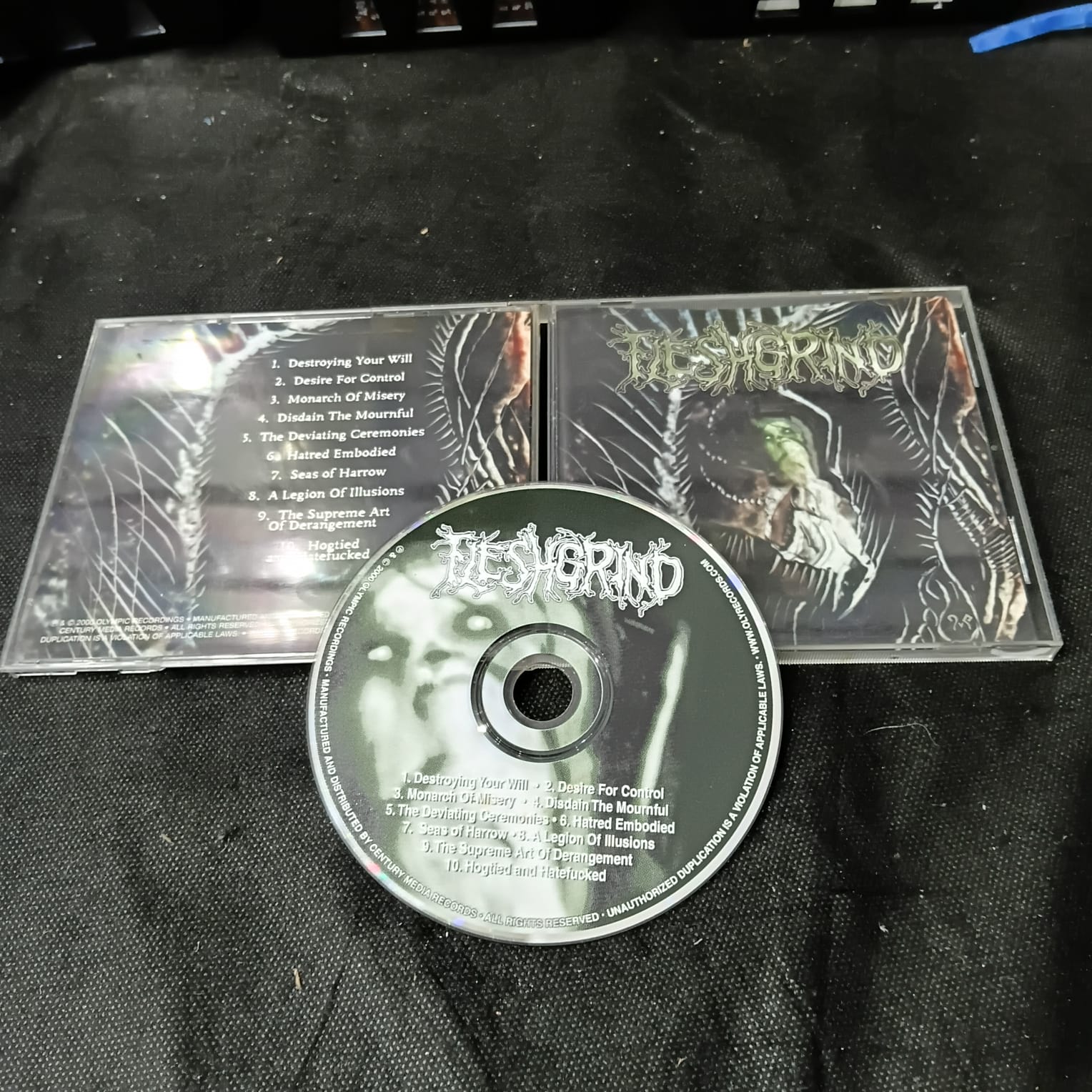 Fleshgrind - The Seeds Of Abysmal Torment (CD IMPORTADO USADO) - Imagem 2