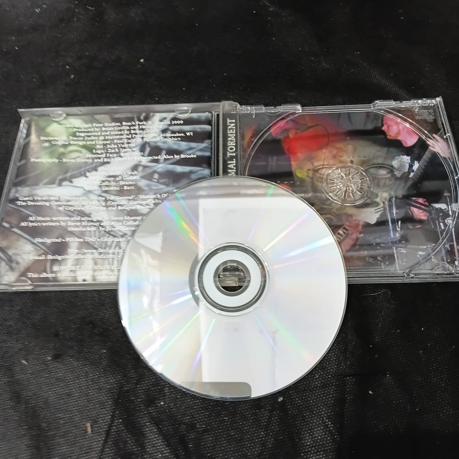 Fleshgrind - The Seeds Of Abysmal Torment (CD IMPORTADO USADO) - Imagem 3