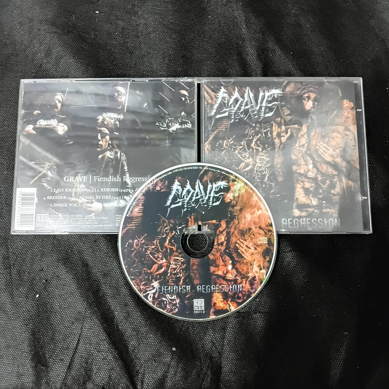 Grave - Fiendish Regression (CD USADO) - Imagem 2