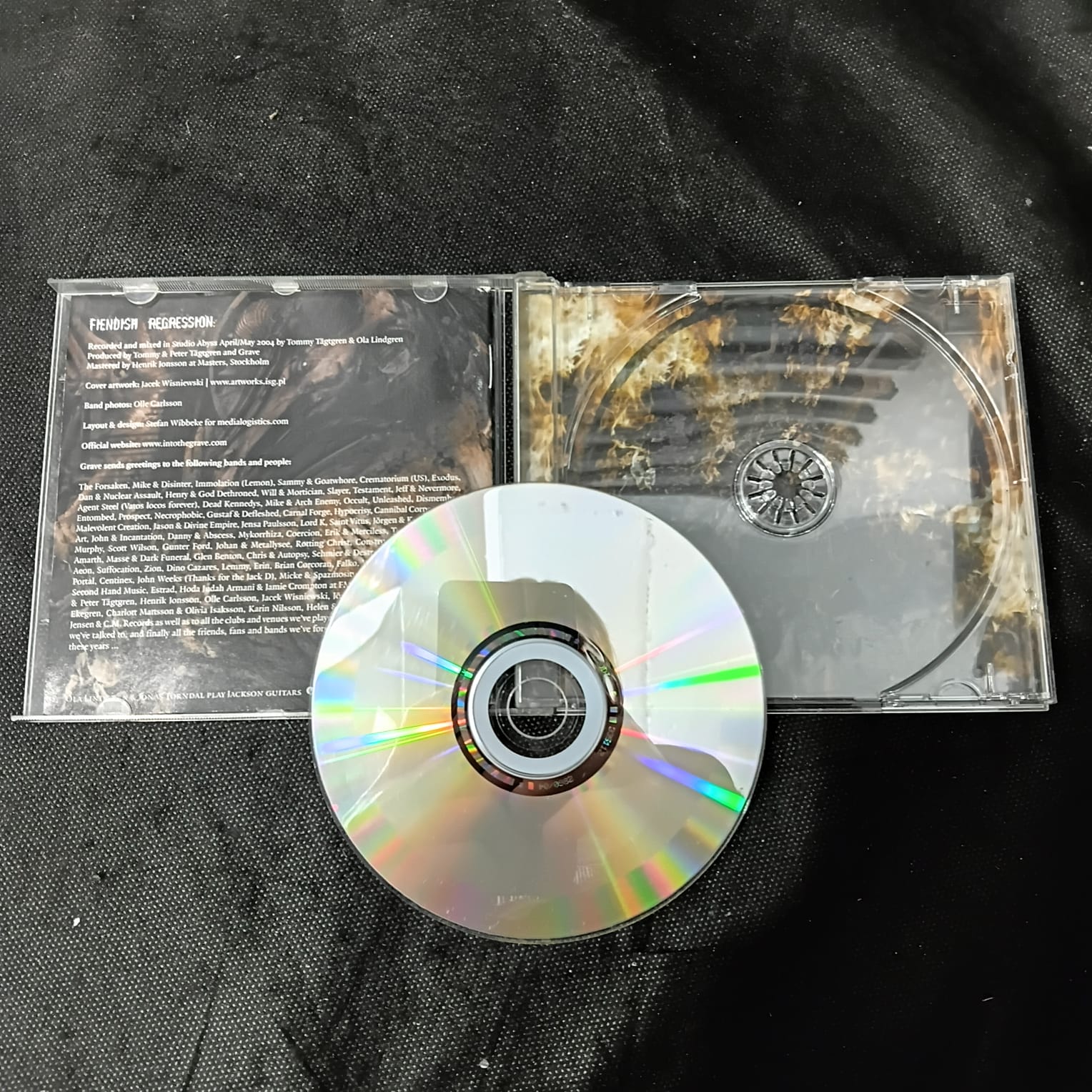 Grave - Fiendish Regression (CD USADO) - Imagem 3