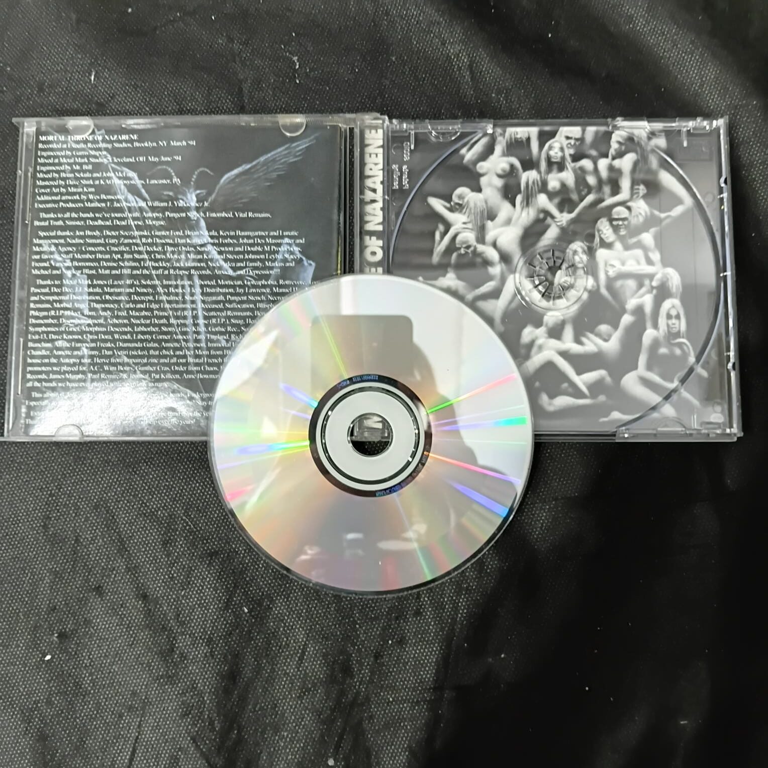 Incantation - Mortal Throne Of Nazarene (CD IMPORTADO USADO) - Imagem 3