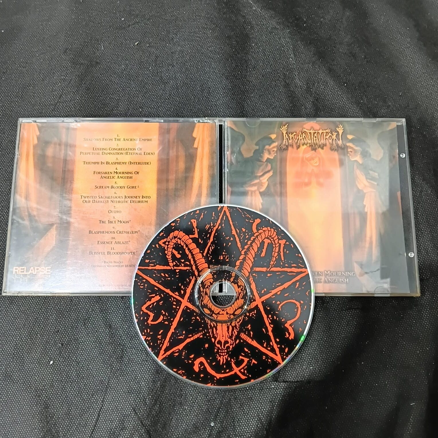 Incantation - The Forsaken Mourning Of Angelic Anguish (CD IMPORTADO USADO) - Imagem 2