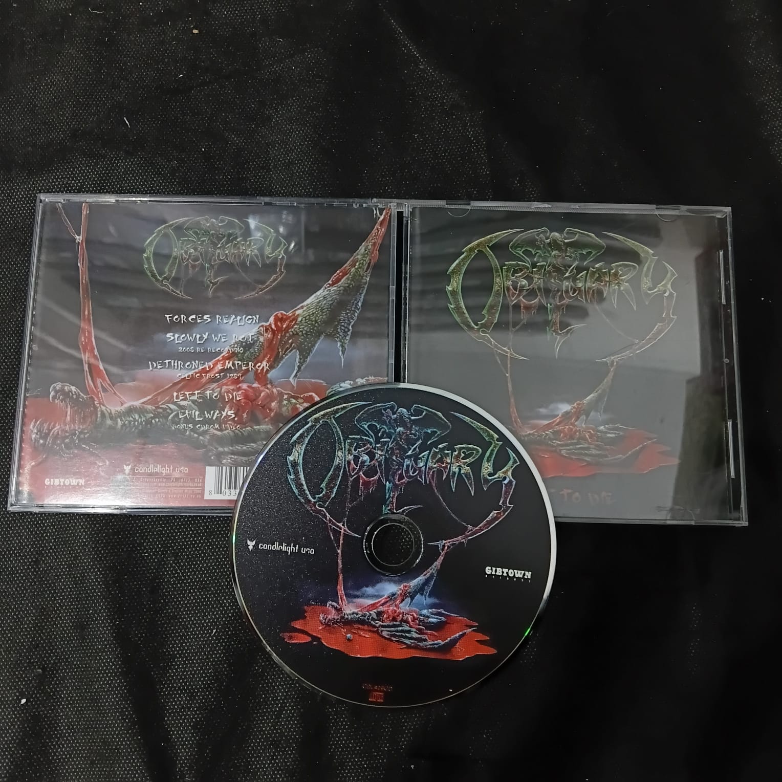 Obituary - Left To Die (CD IMPORTADO USADO) - Imagem 2