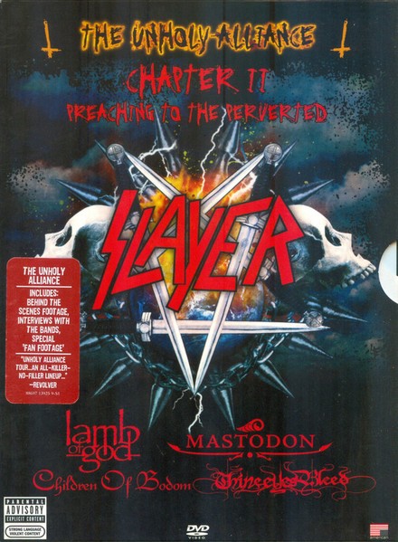 Slayer / Lamb Of God / Mastodom / Children of Bodom - The Unholy Alliance (DVD IMPORTADO USADO)