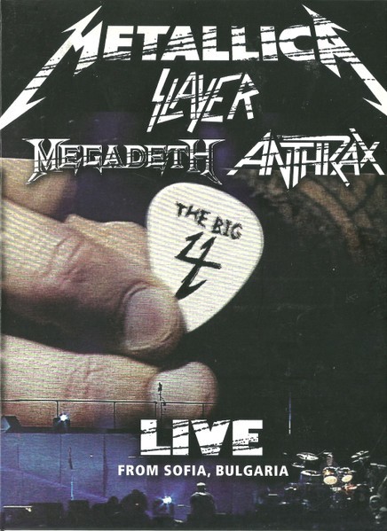 Metallica / Slayer / Megadeth / Anthrax - The Big 4 DVD (DVD DUPLO USADO)