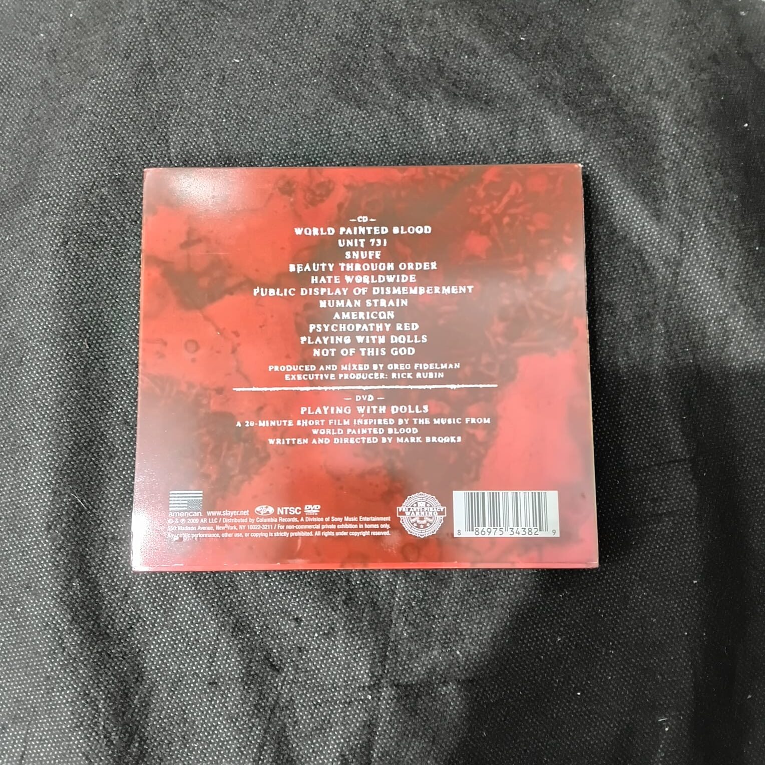 Slayer - World Painted Blood (CD IMP. ED. ESP. DUPLO USADO) - Imagem 3