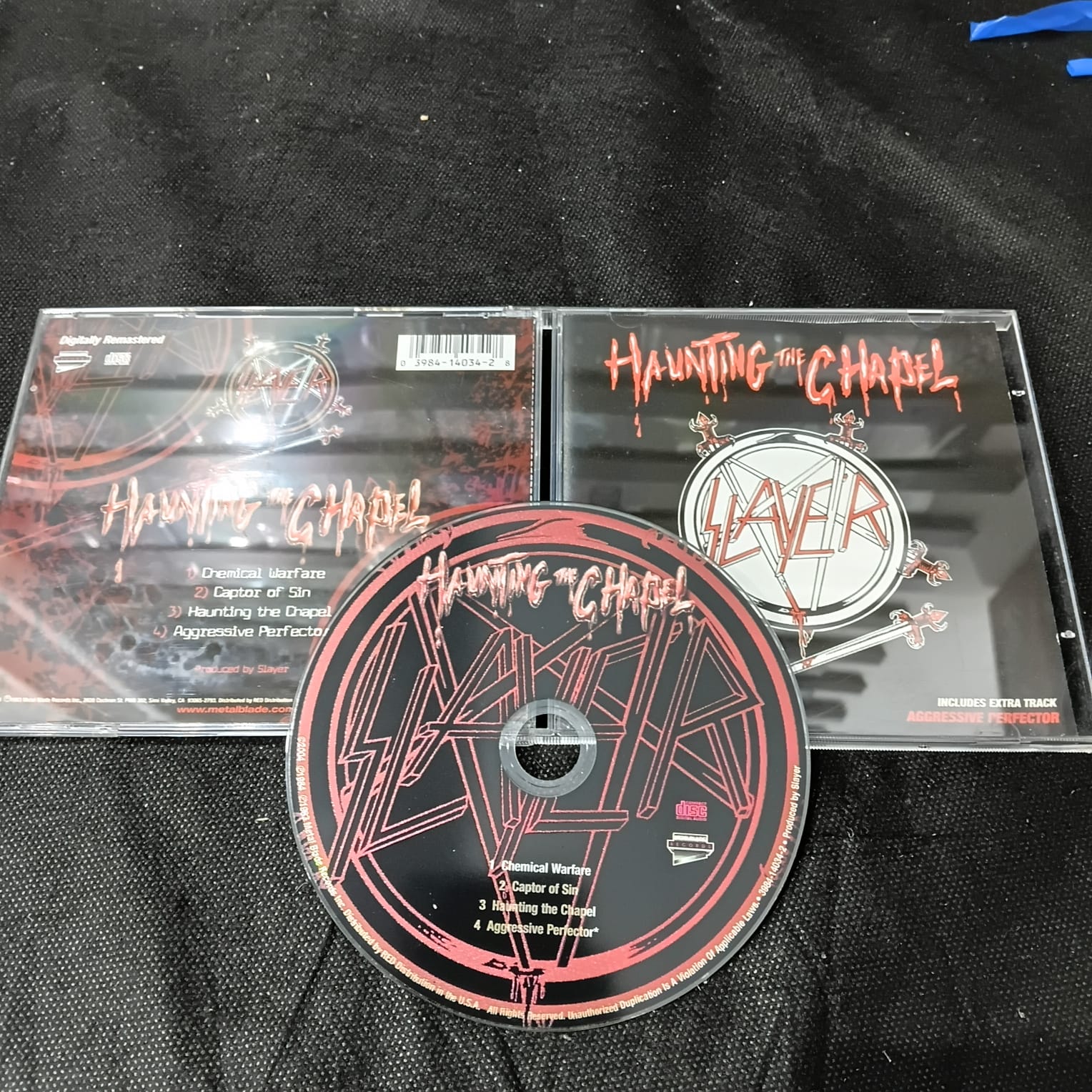 Slayer - Haunting The Chapel (CD IMPORTADO USADO) - Imagem 2
