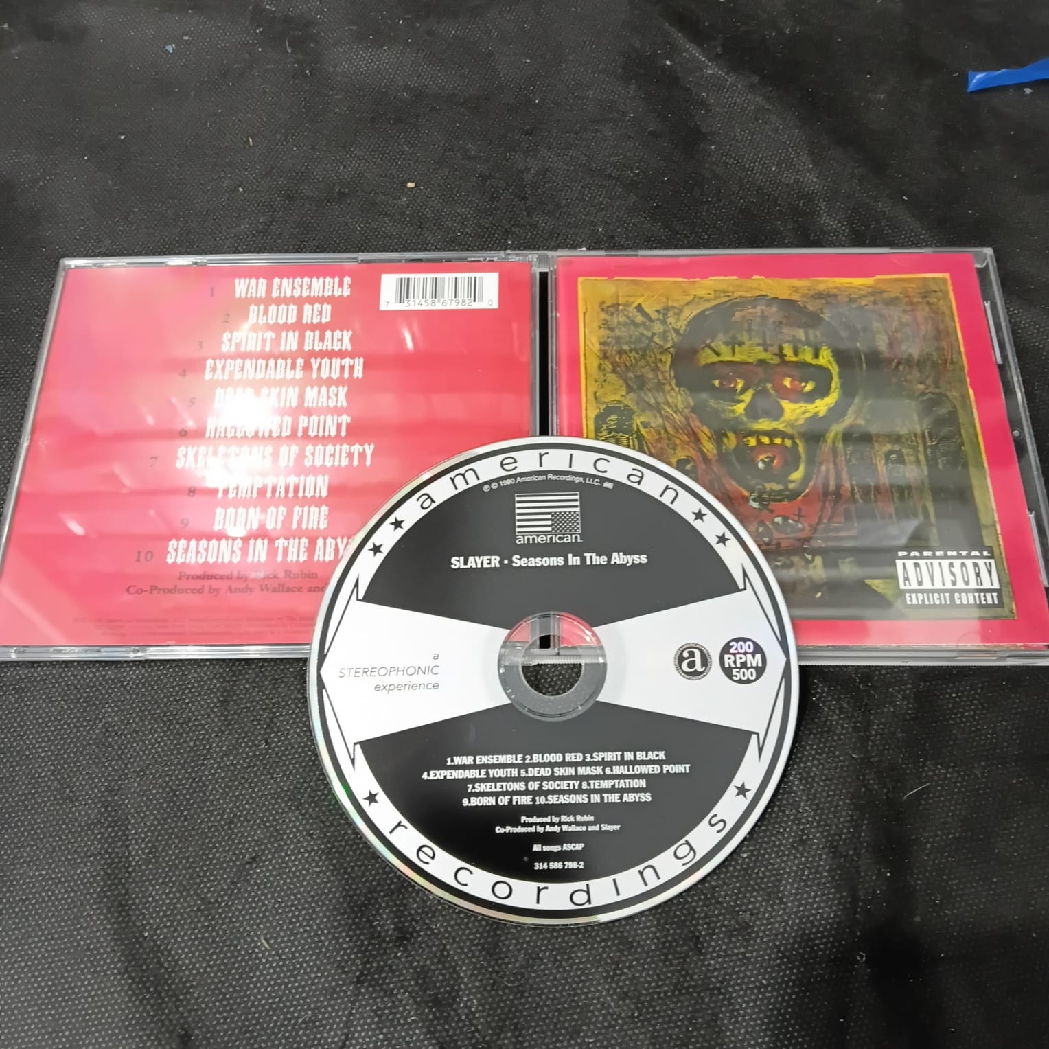 Slayer - Seasons In The Abyss (CD IMPORTADO USADO) - Imagem 2