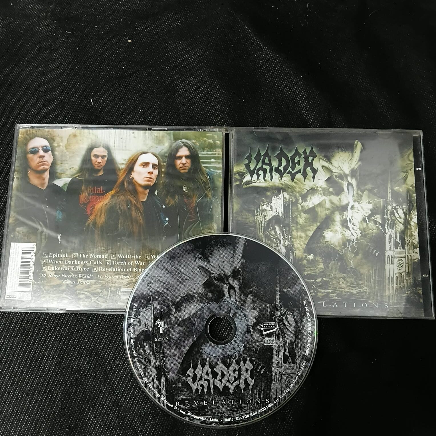 Vader - Revelations (CD USADO) - Imagem 2