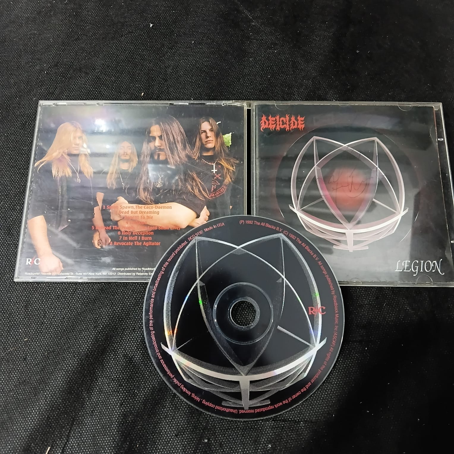 Deicide - Legion (CD IMPORTADO AUTOGRAFADO USADO) - Imagem 2