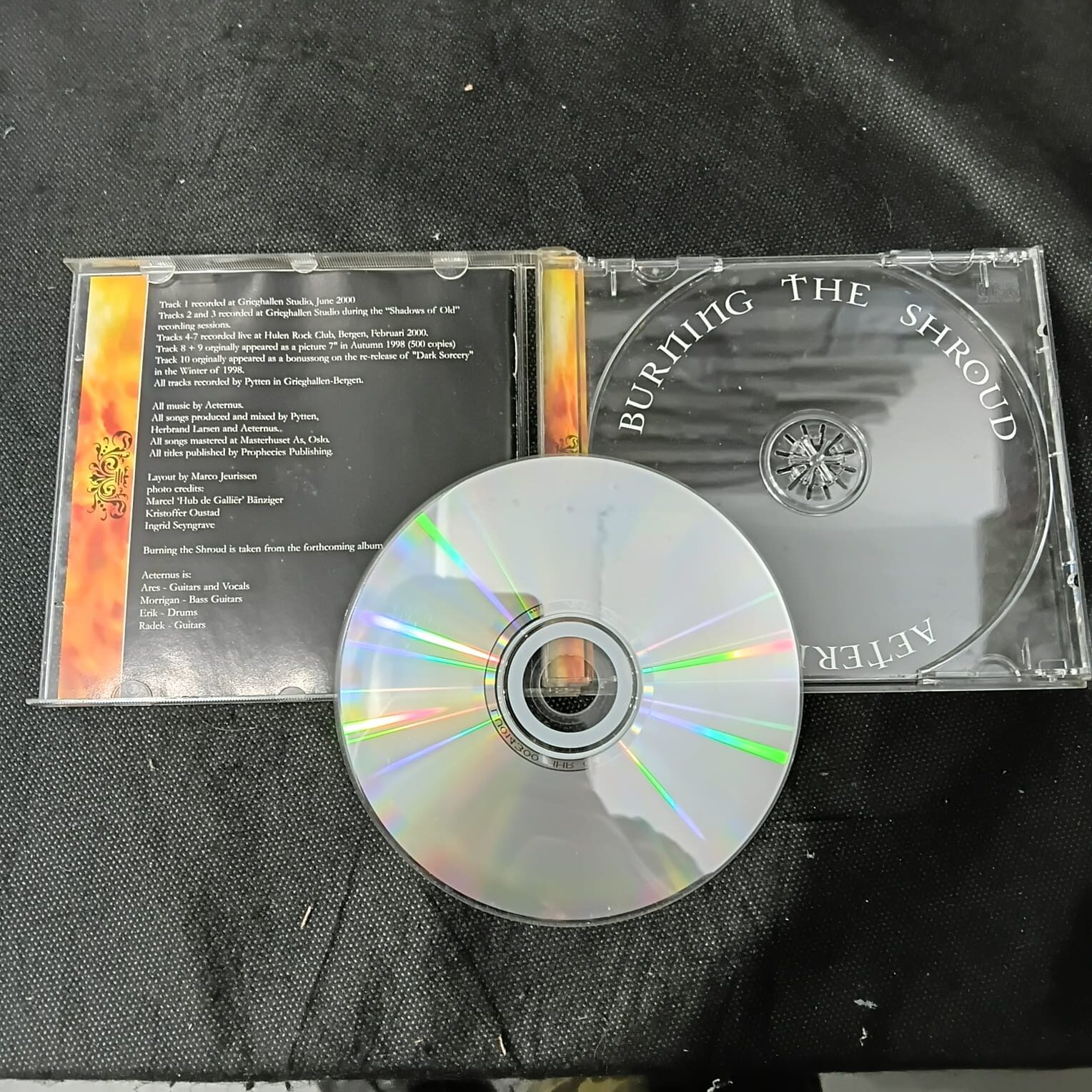 Aeternus - Burning The Shroud (CD IMPORTADO USADO) - Imagem 3