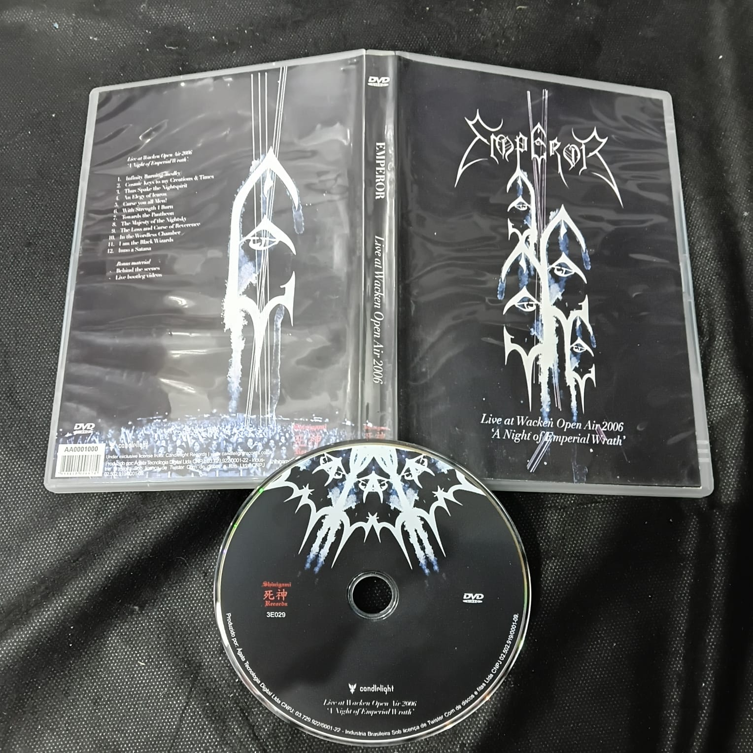Emperor - Live At Wacken (DVD USADO) - Imagem 2