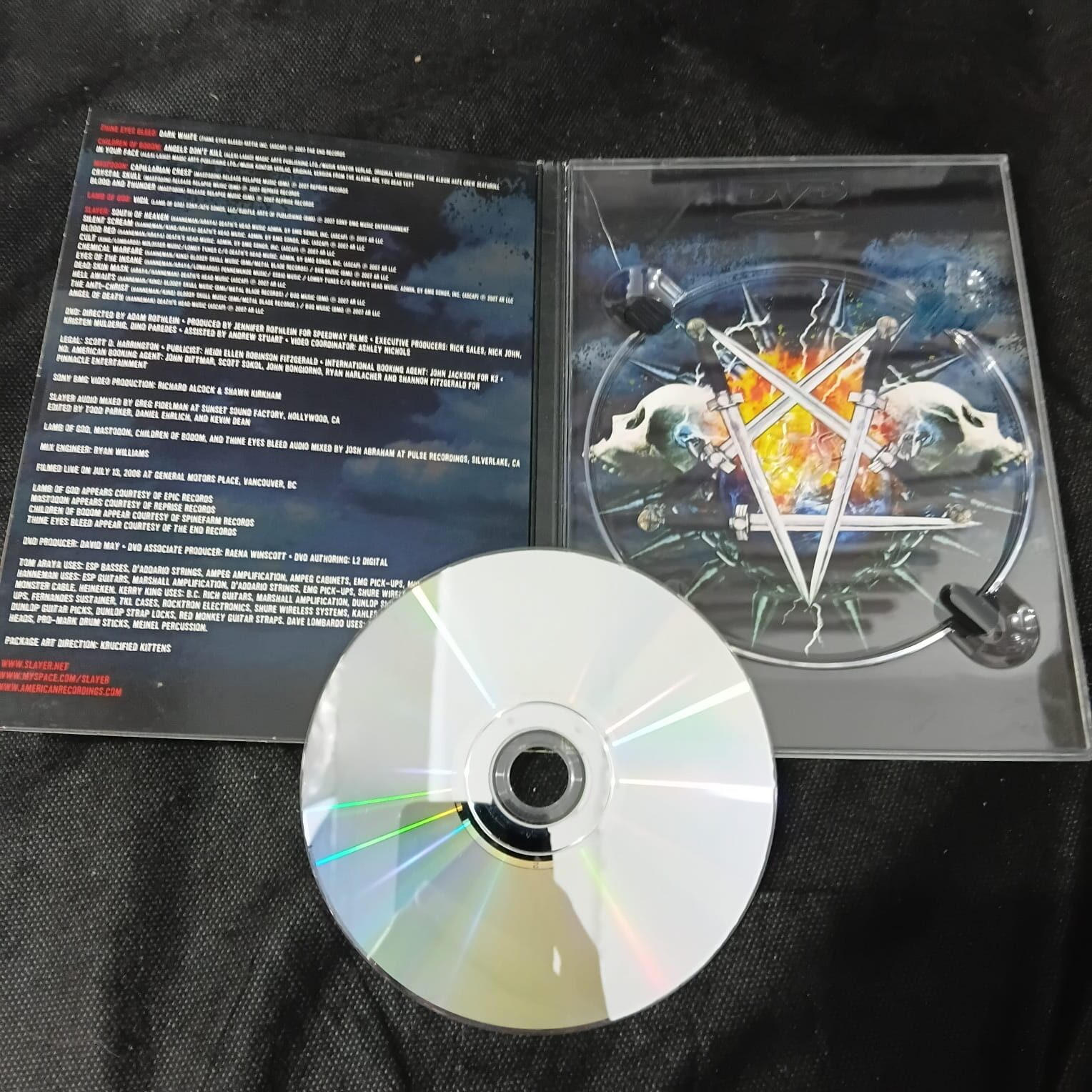 Slayer / Lamb Of God / Mastodom / Children of Bodom - The Unholy Alliance (DVD IMPORTADO USADO) - Imagem 4