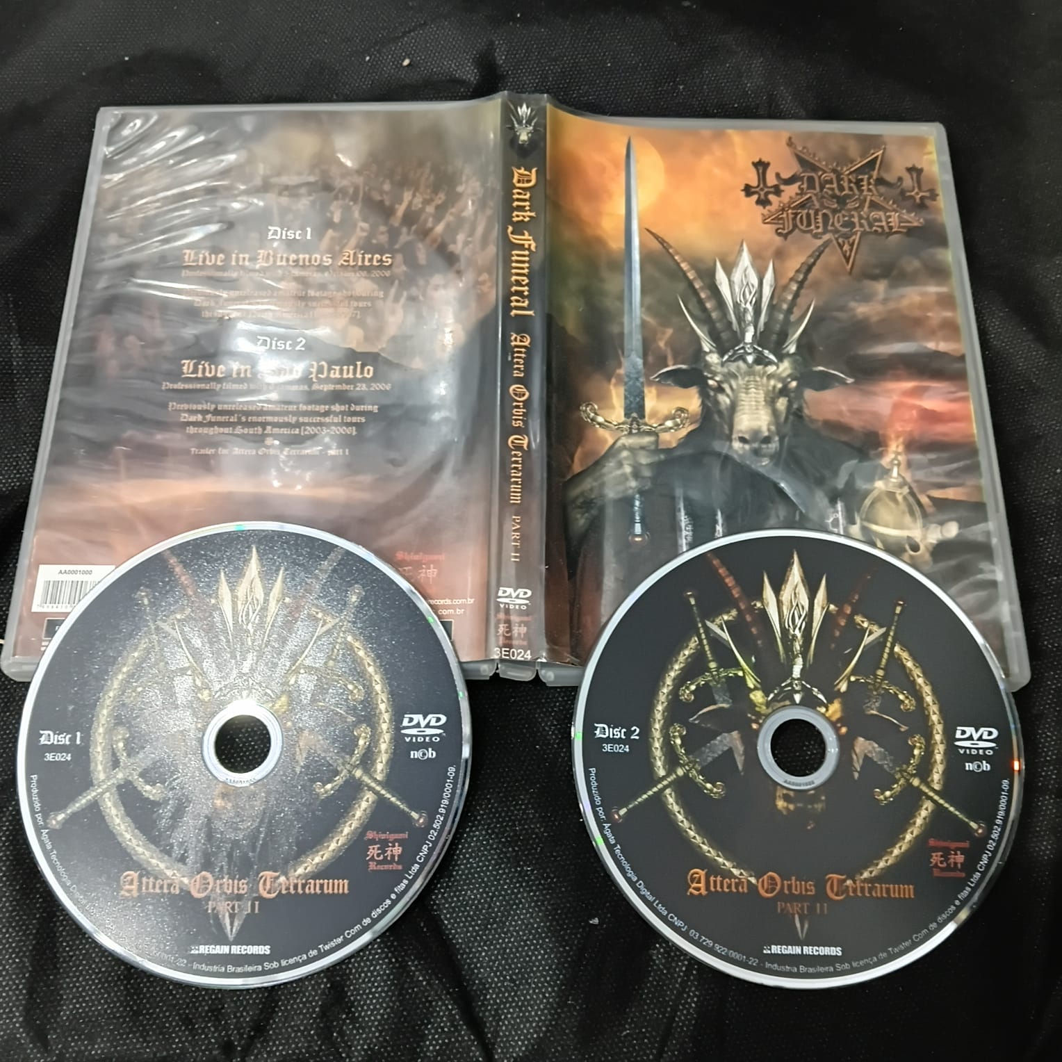 Dark Funeral – Attera Orbis Terrarum - Part II (DVD DUPLO USADO) - Imagem 2