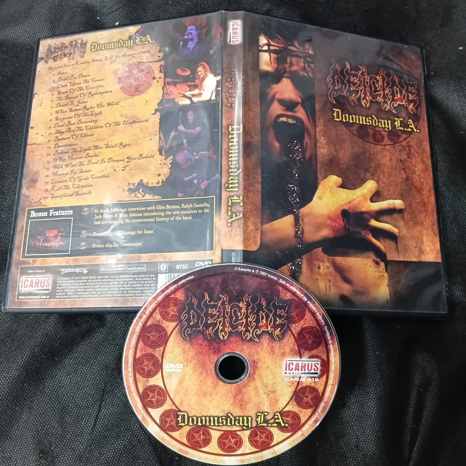 Deicide - Doomsday L.A (DVD USADO) - Imagem 2