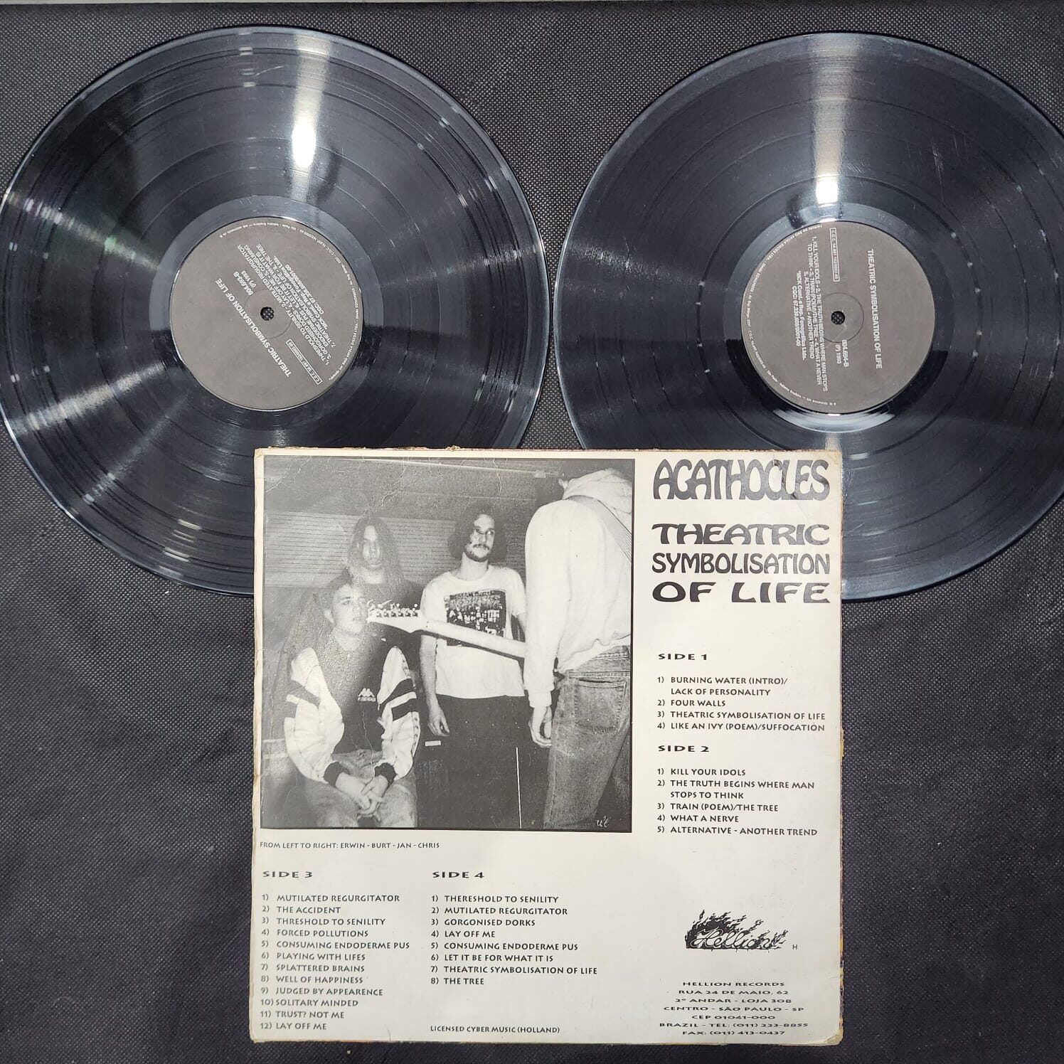 Agathocles - Theatric Symbolisation Of Life (LP DUPLO USADO) - Imagem 3