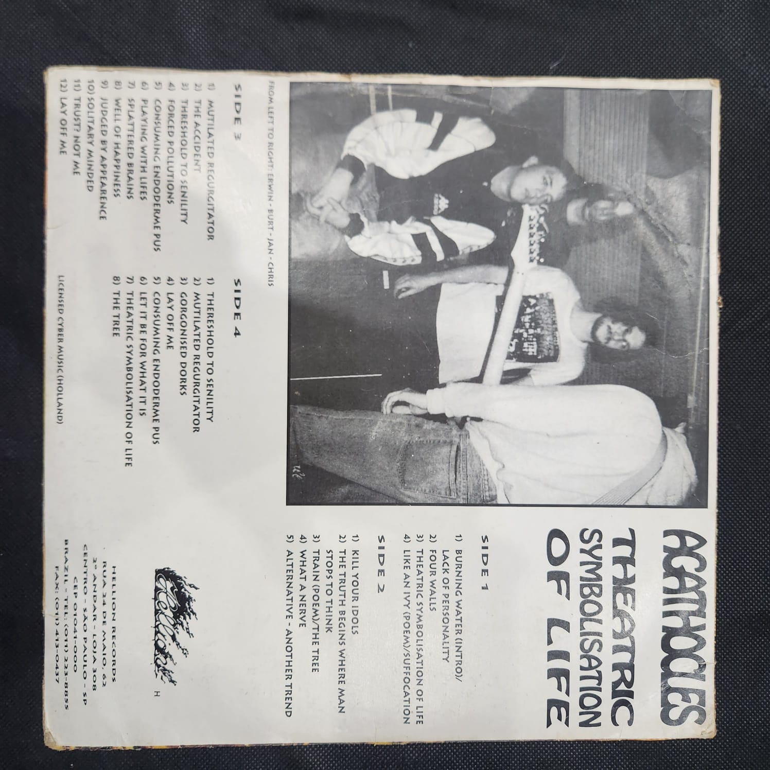 Agathocles - Theatric Symbolisation Of Life (LP DUPLO USADO) - Imagem 5