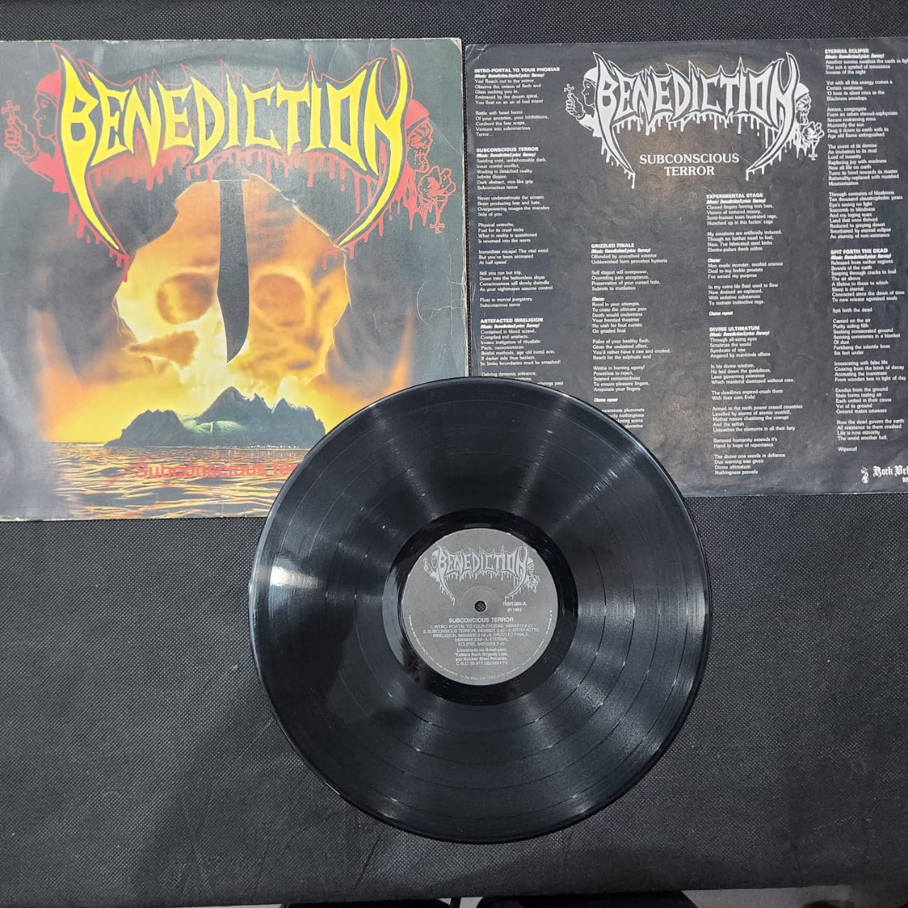 Benediction - Subconcious Terror (LP USADO) - Imagem 4