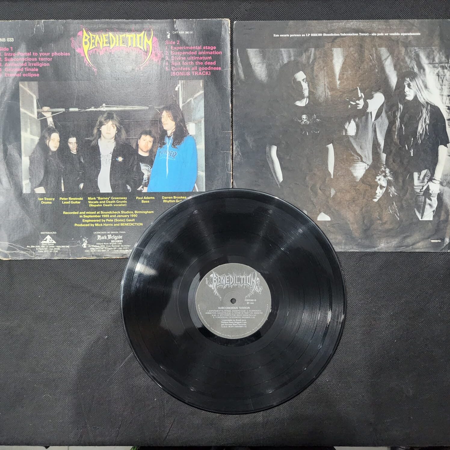 Benediction - Subconcious Terror (LP USADO) - Imagem 5