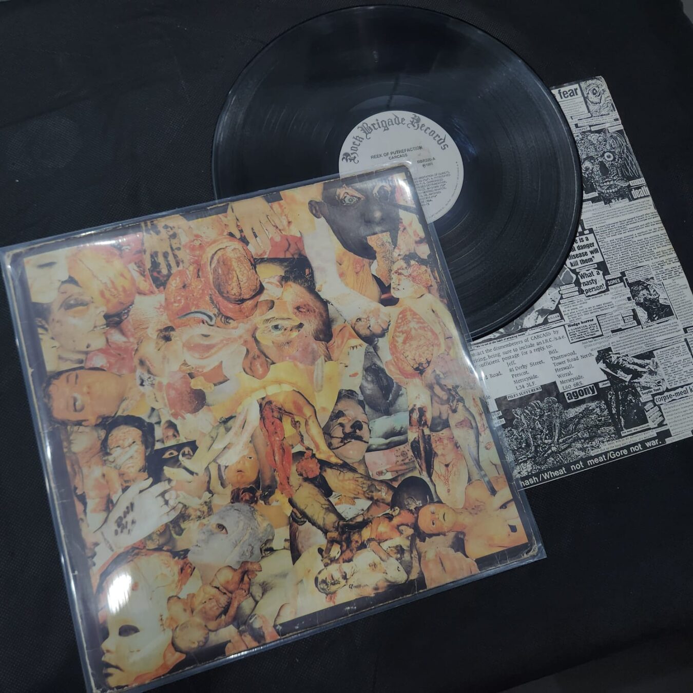 Carcass - Reek Of Putrefaction (LP USADO)