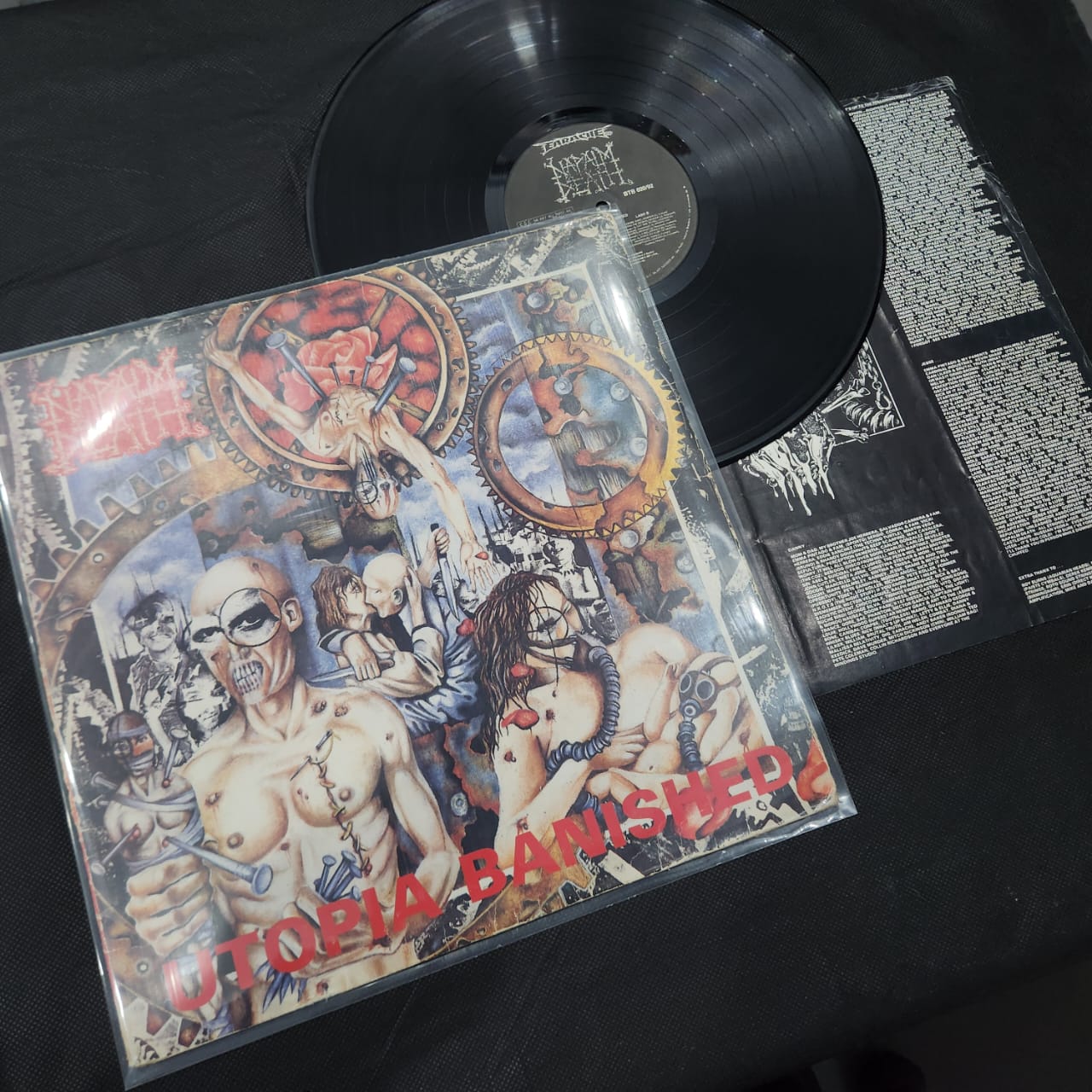 Napalm Death - Utopia Banished (LP USADO)