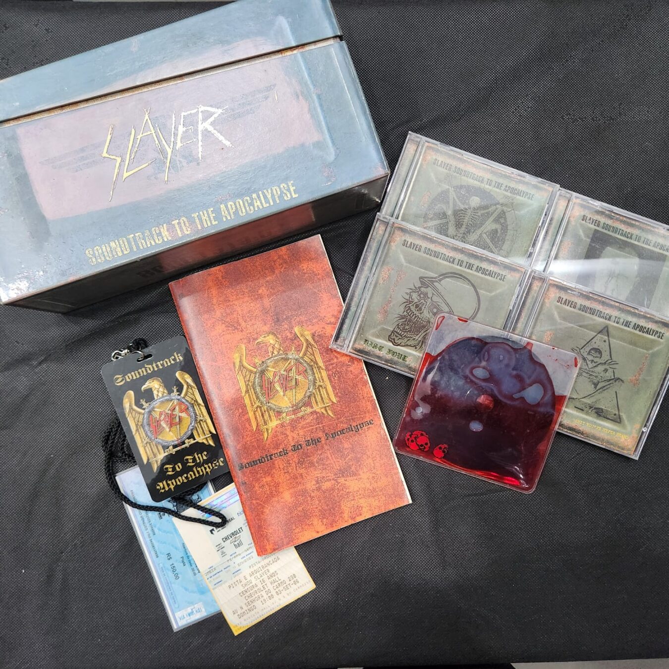 Slayer - Soundtrack To The Apocalypse (BOX ESPECIAL - 5 CDS - USADO)