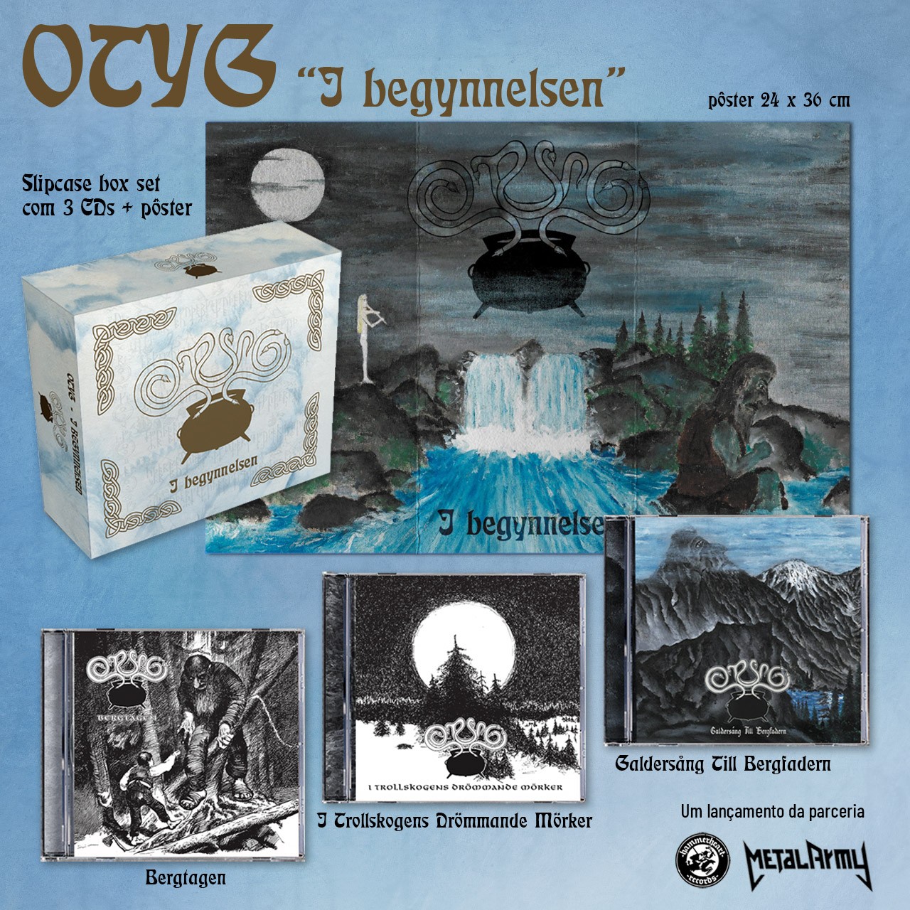 Otyg - I Begynnelsen (BOX 3 CDS + POSTER)