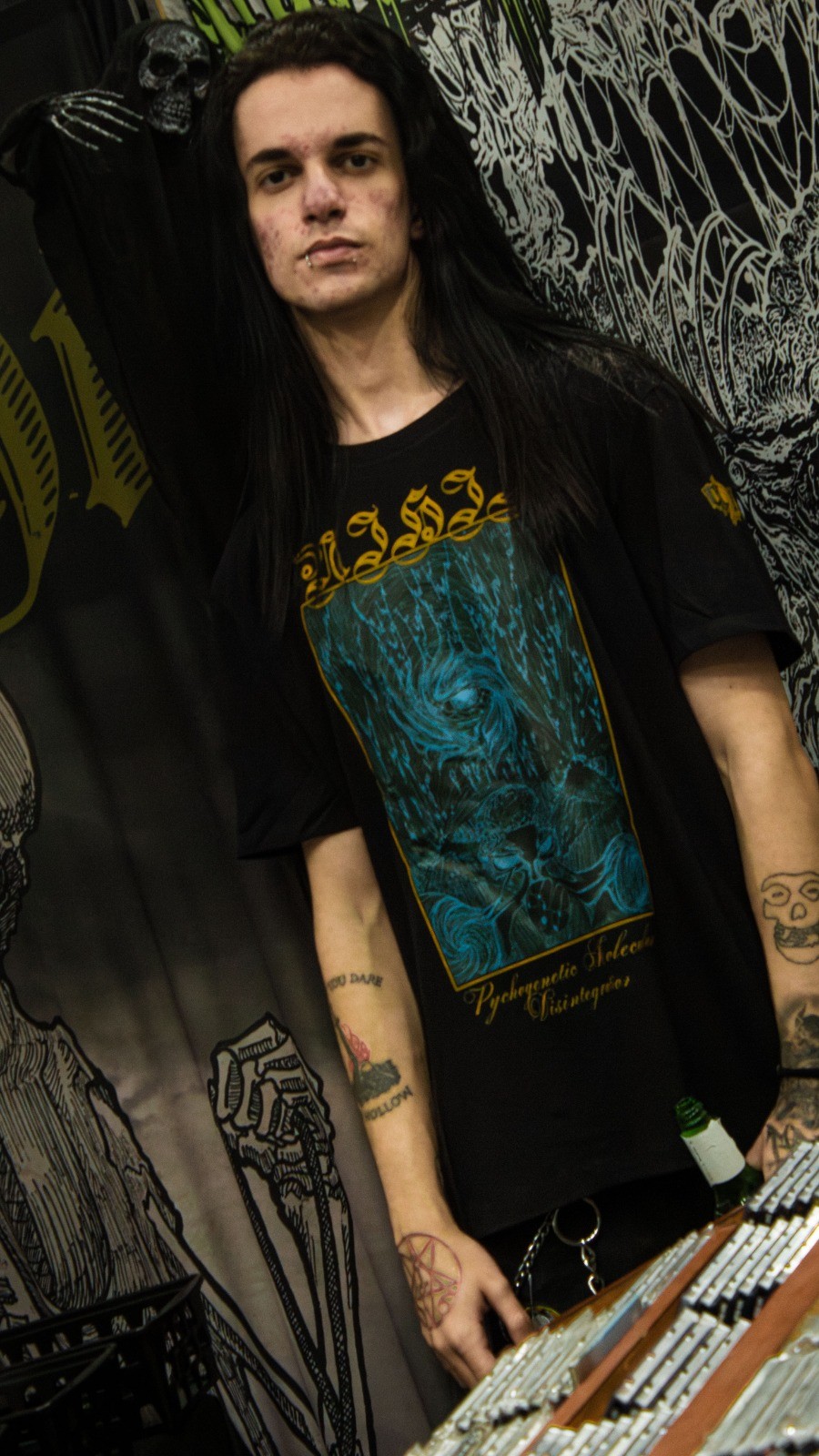 NIHIL - PSYCHOGENETIC MOLECULAR DISSOLUTION (MANGA CURTA) - Imagem 3