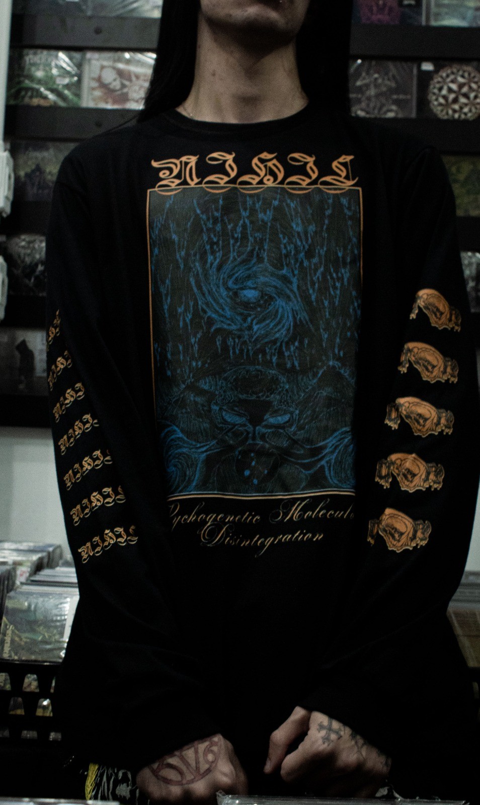 NIHIL - PSYCHOGENETIC MOLECULAR DISSOLUTION (MANGA LONGA) - Imagem 2