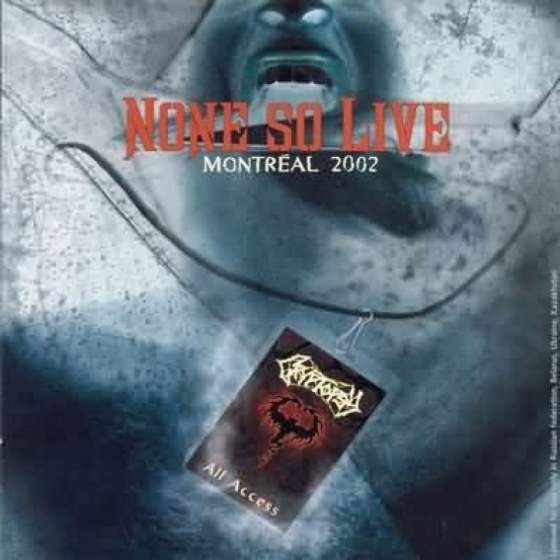 Cryptopsy - None So Live (CD IMPORTADO)