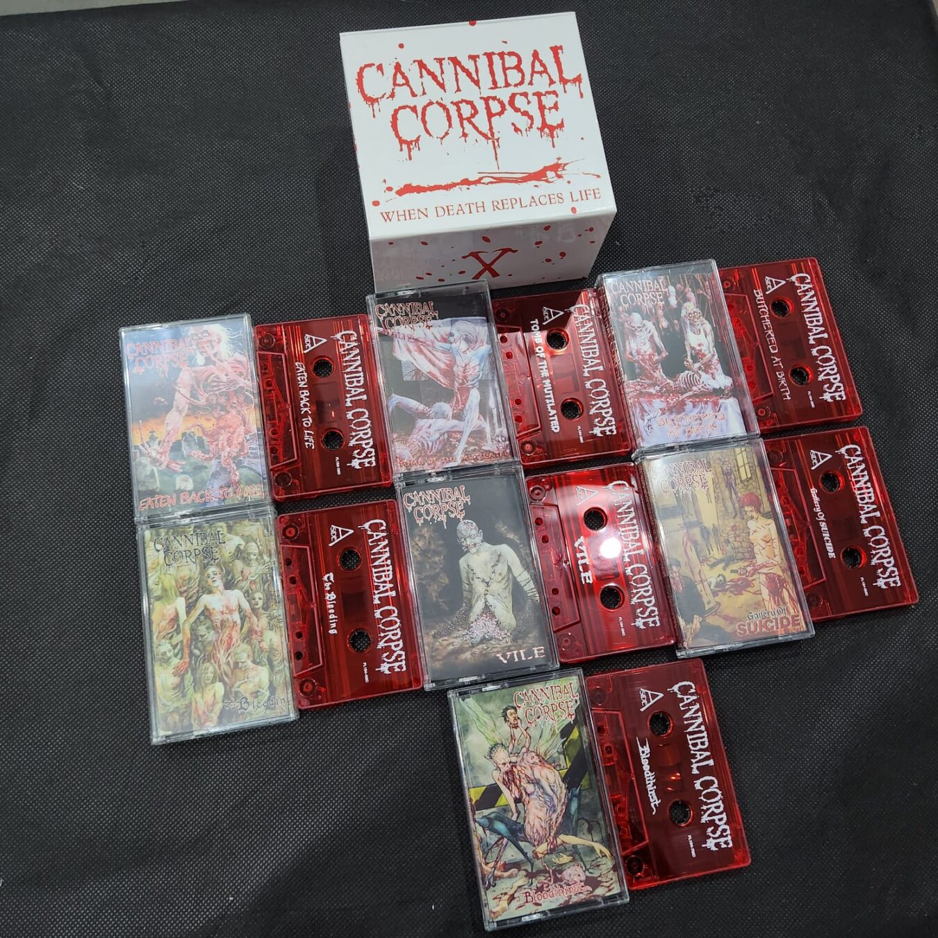 Cannibal Corpse - When Death Replaces Life (7-Tape Box)