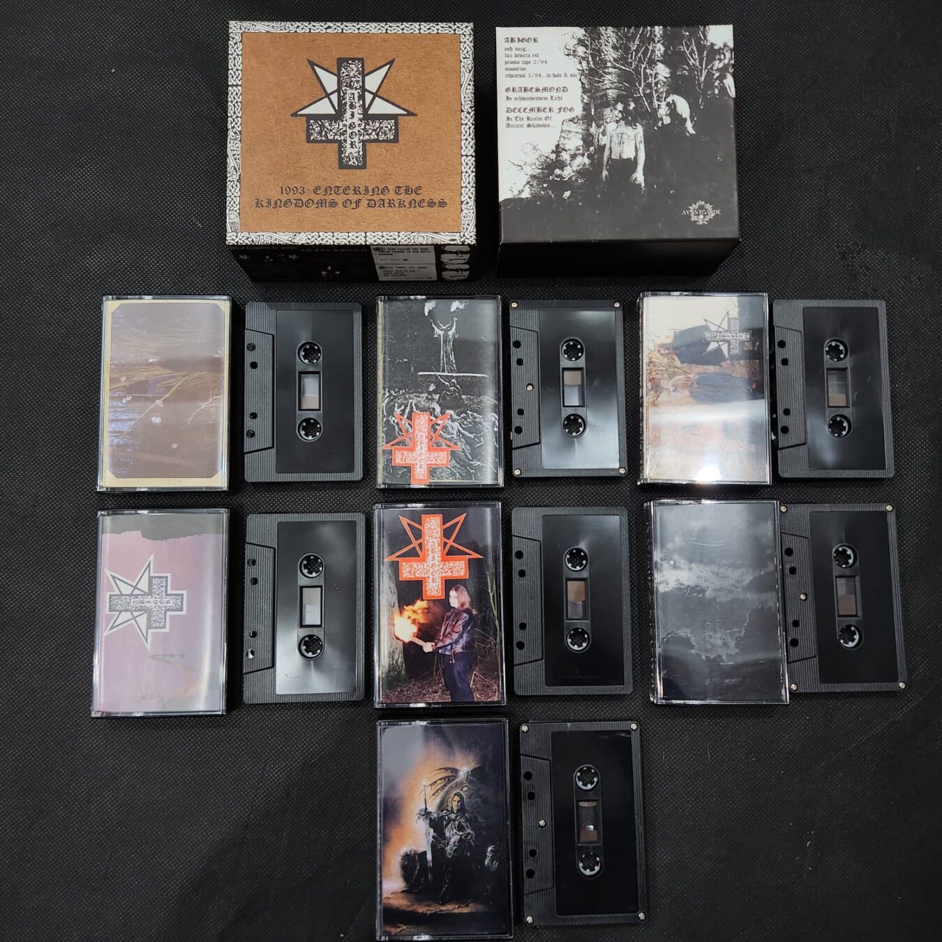 Abigor - Entering The Kingdoms Of Darkness (7-TAPE BOX)