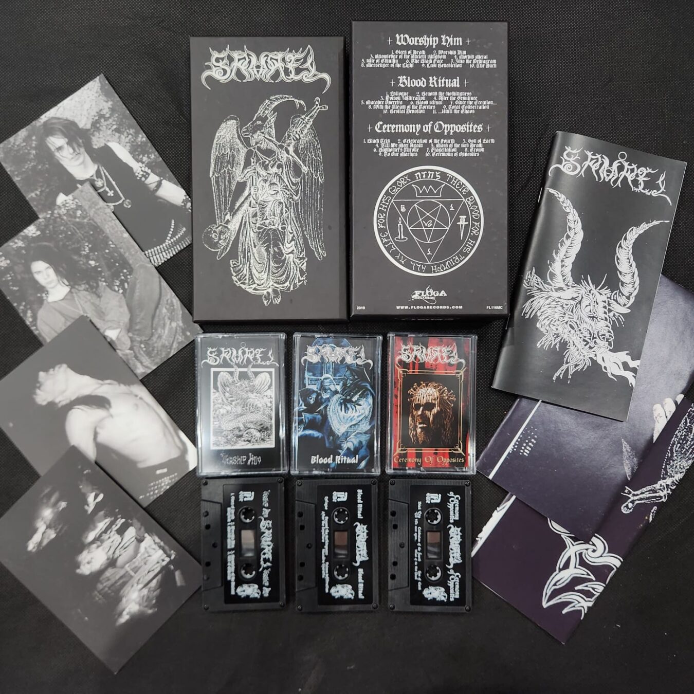 Samael - Floga Records Special Box (3- TAPE BOX)