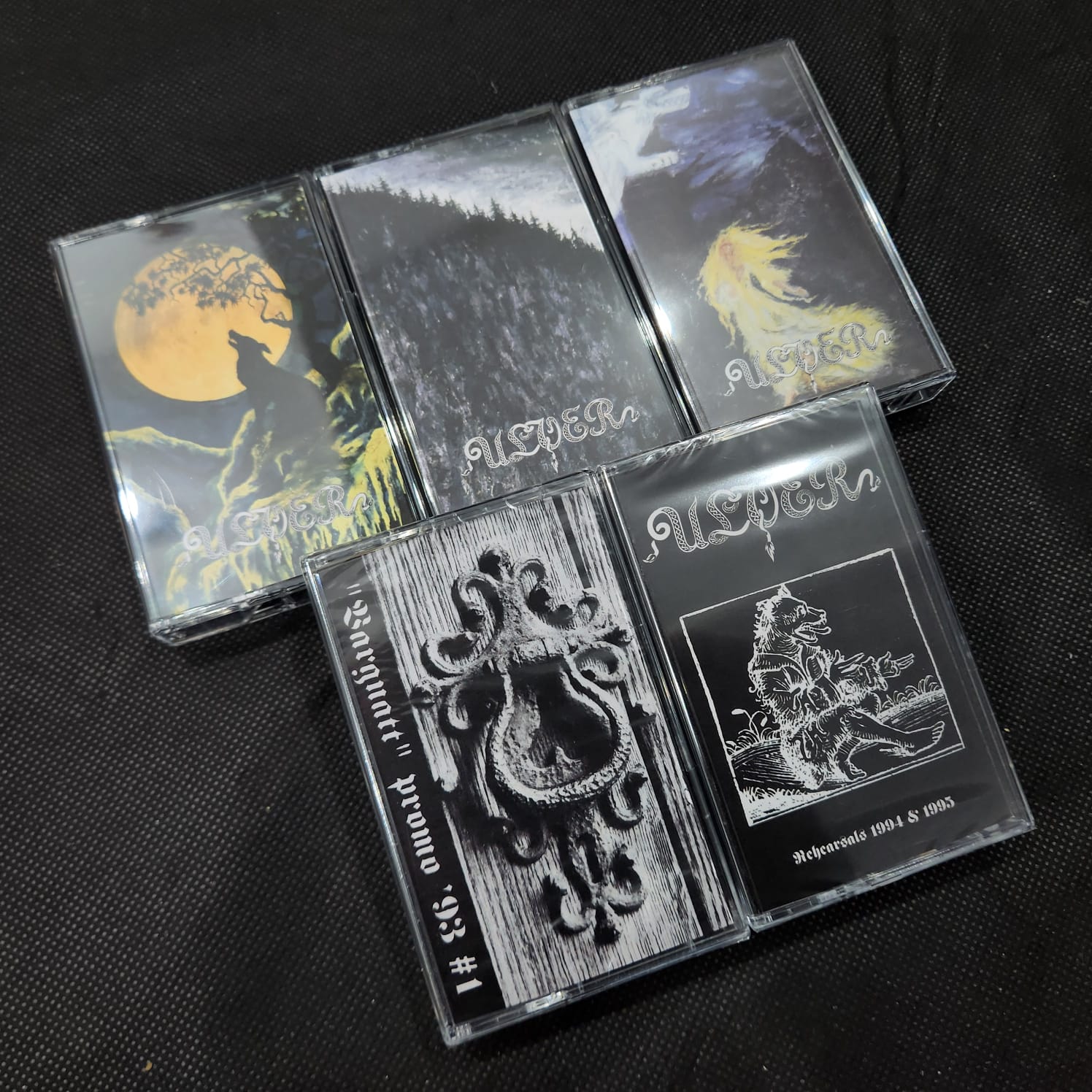 Ulver - Trolsk Sortmetall 1993–1997 (5-Tape Box) - Imagem 2