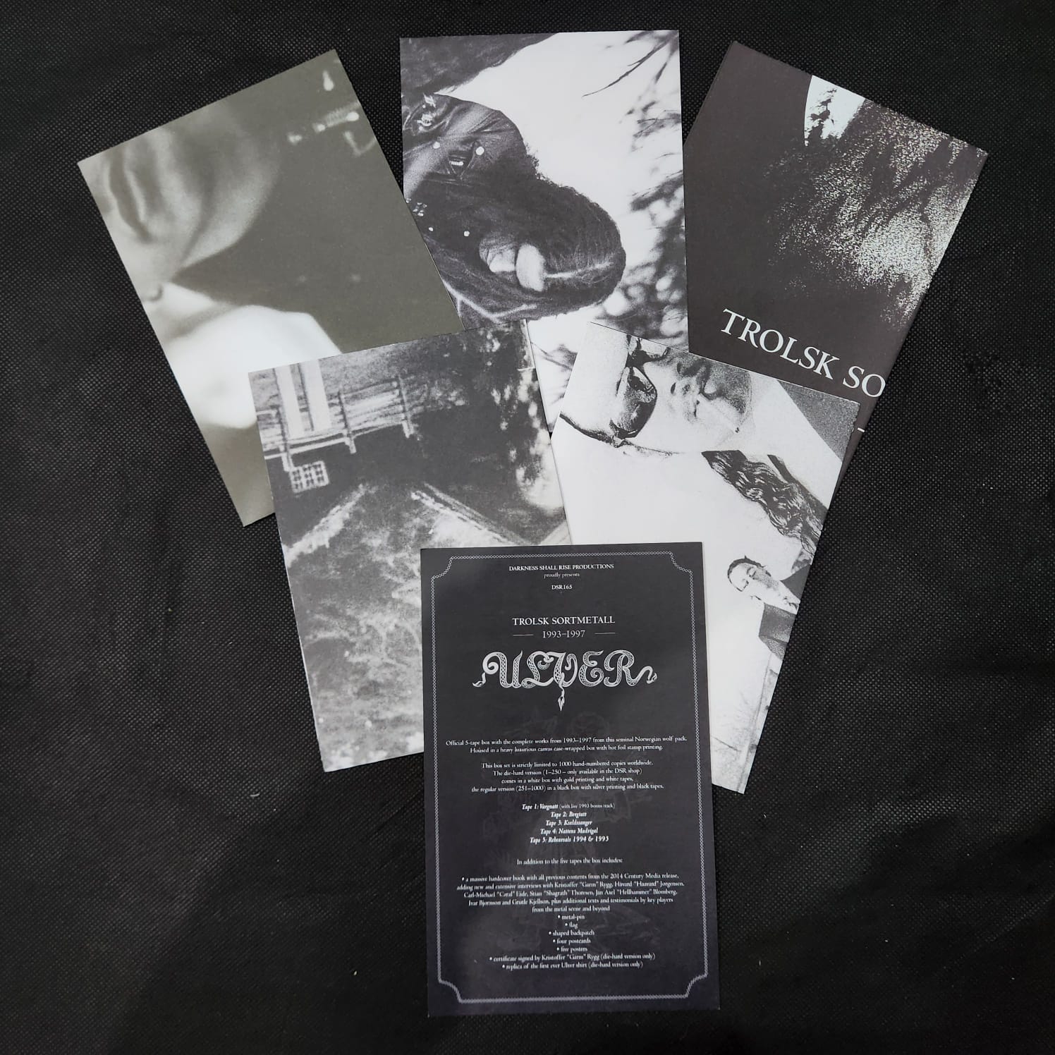 Ulver - Trolsk Sortmetall 1993–1997 (5-Tape Box) - Imagem 4