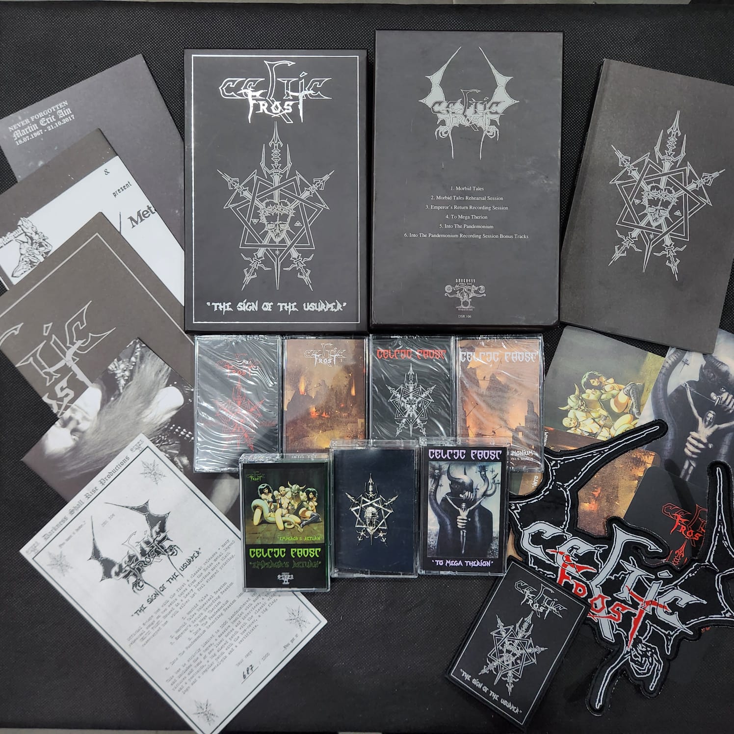 Celtic Frost - The Sign Of The Usurper (6-Tape Box)