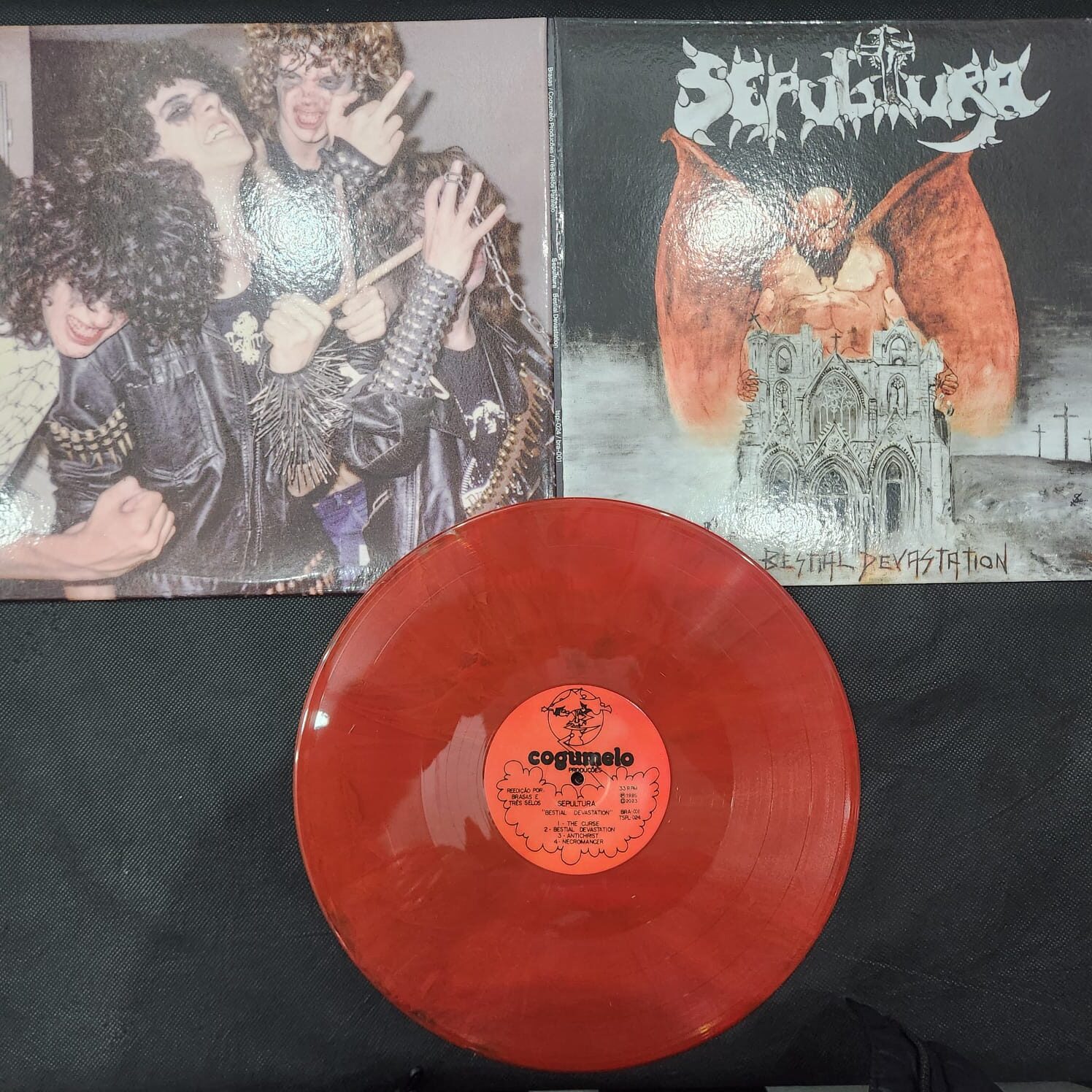 Sepultura - Bestial Devastation Special Box (LP VERMELHO - ED. ESP. USADO) - Imagem 6