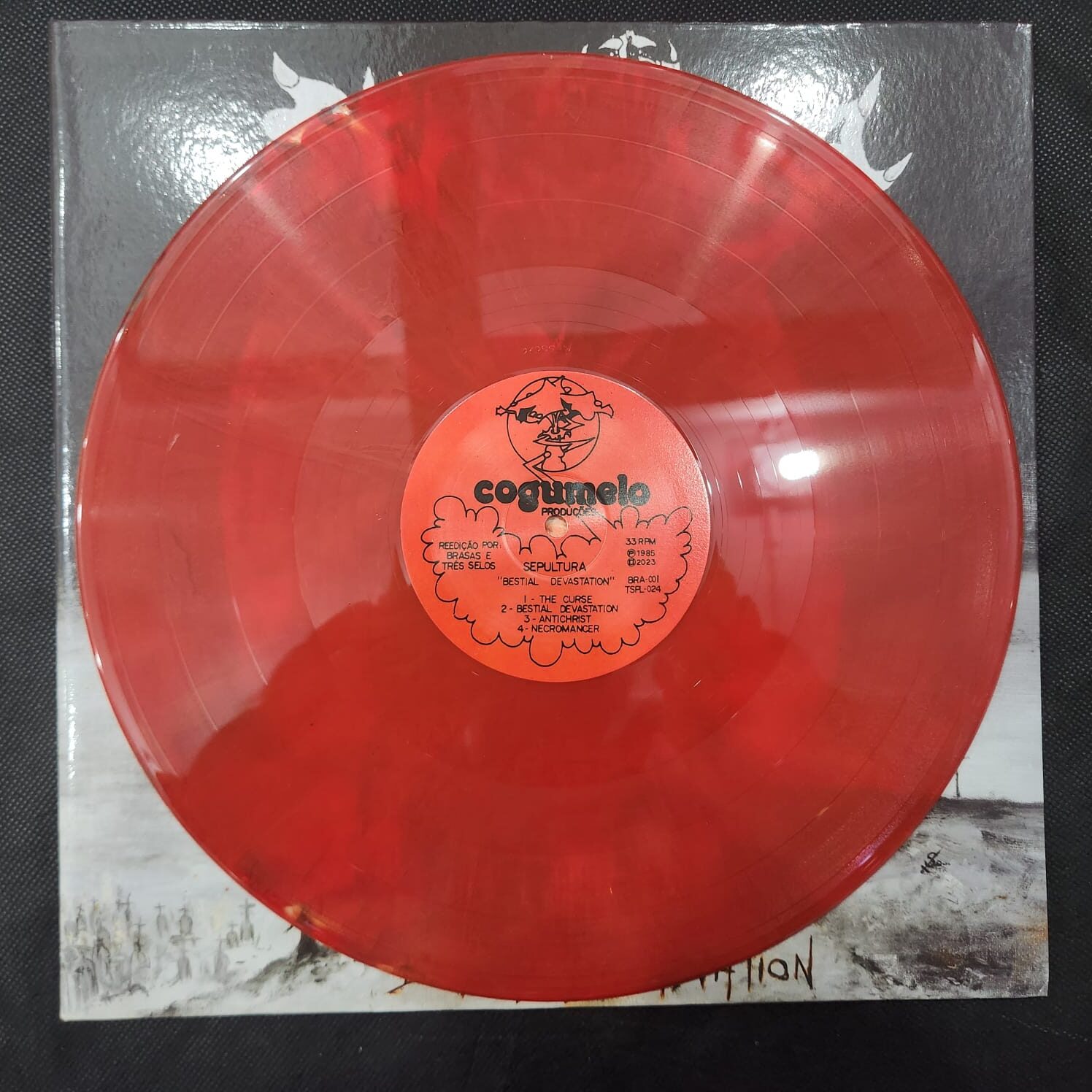 Sepultura - Bestial Devastation Special Box (LP VERMELHO - ED. ESP. USADO) - Imagem 8