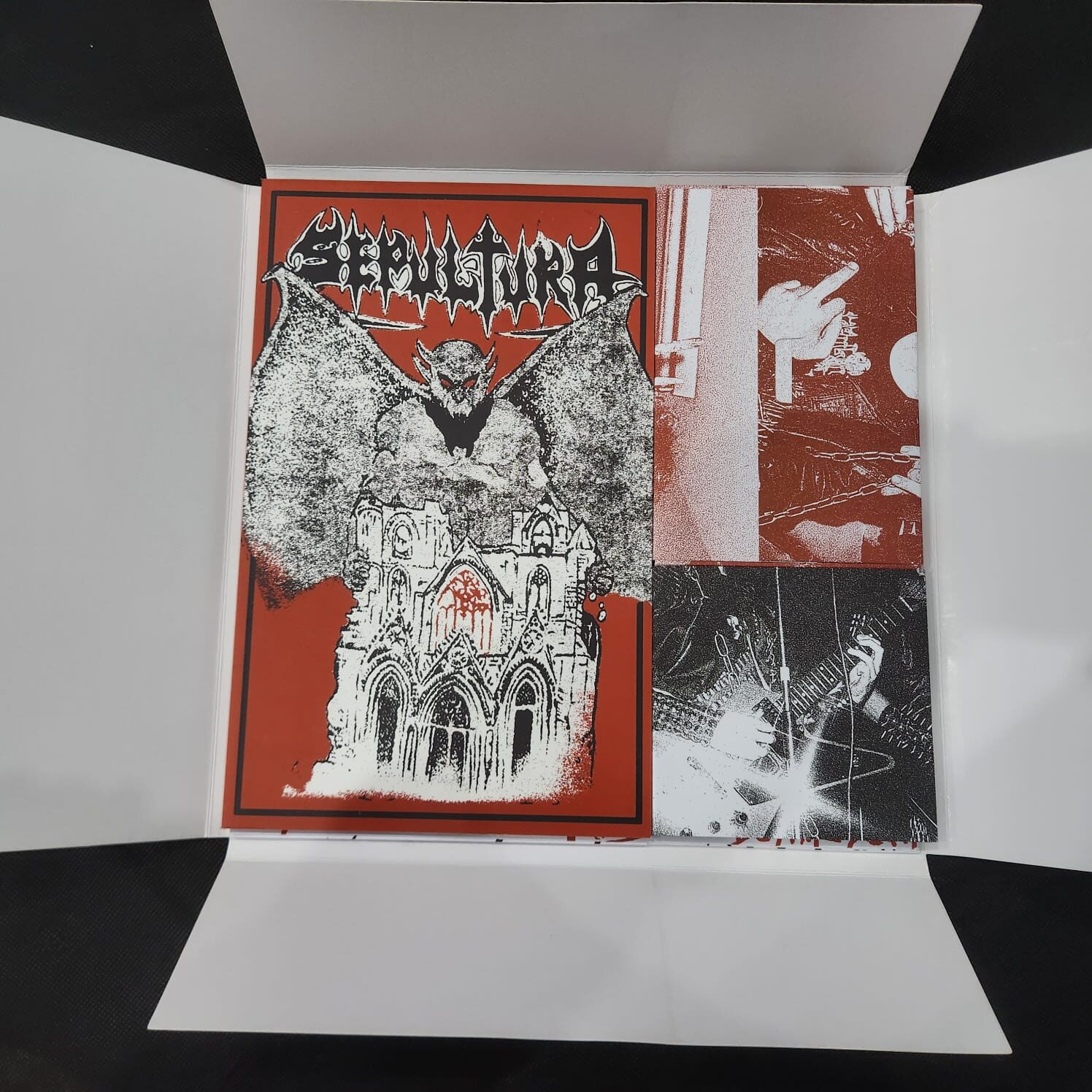 Sepultura - Bestial Devastation Special Box (LP VERMELHO - ED. ESP. USADO) - Imagem 15