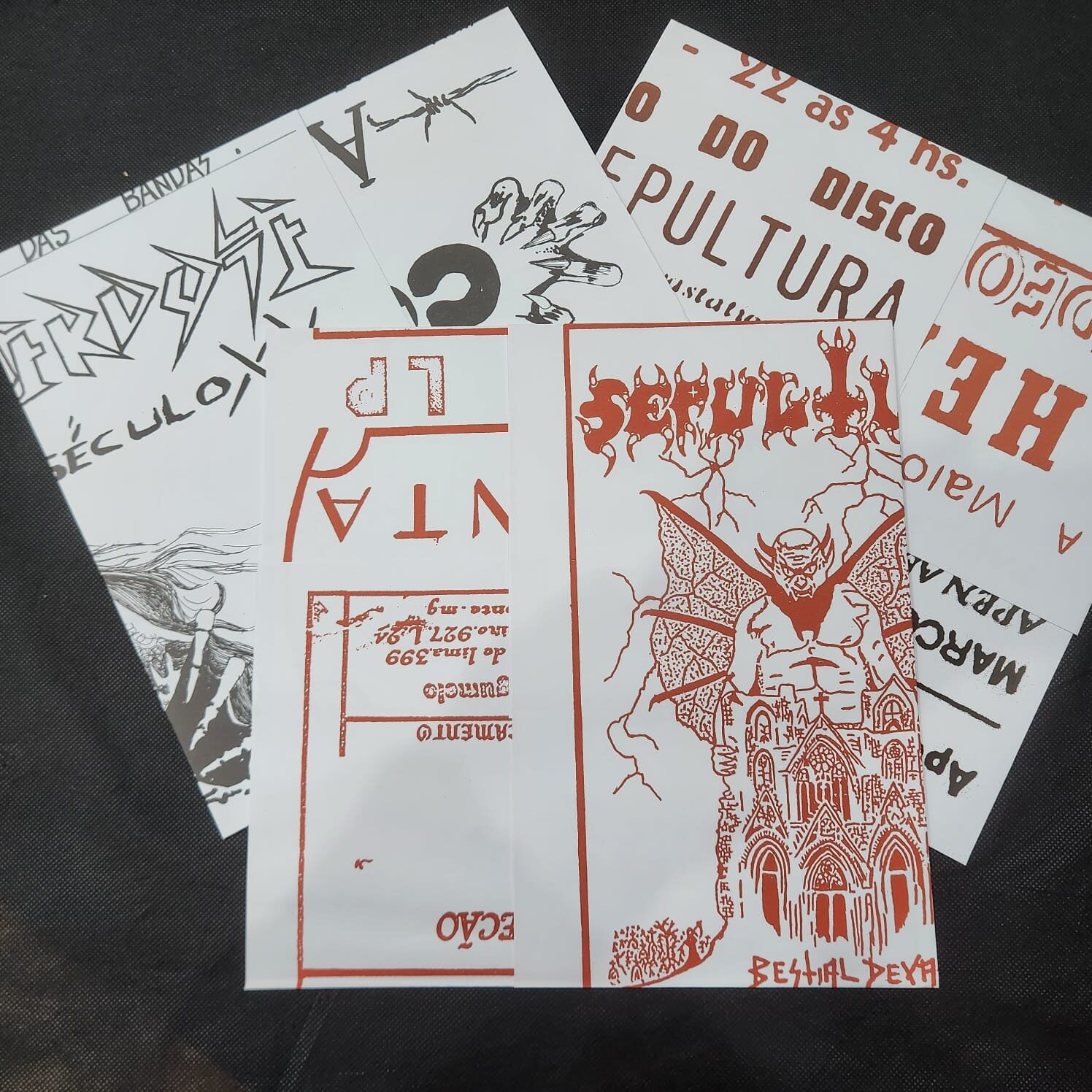 Sepultura - Bestial Devastation Special Box (LP VERMELHO - ED. ESP. USADO) - Imagem 10