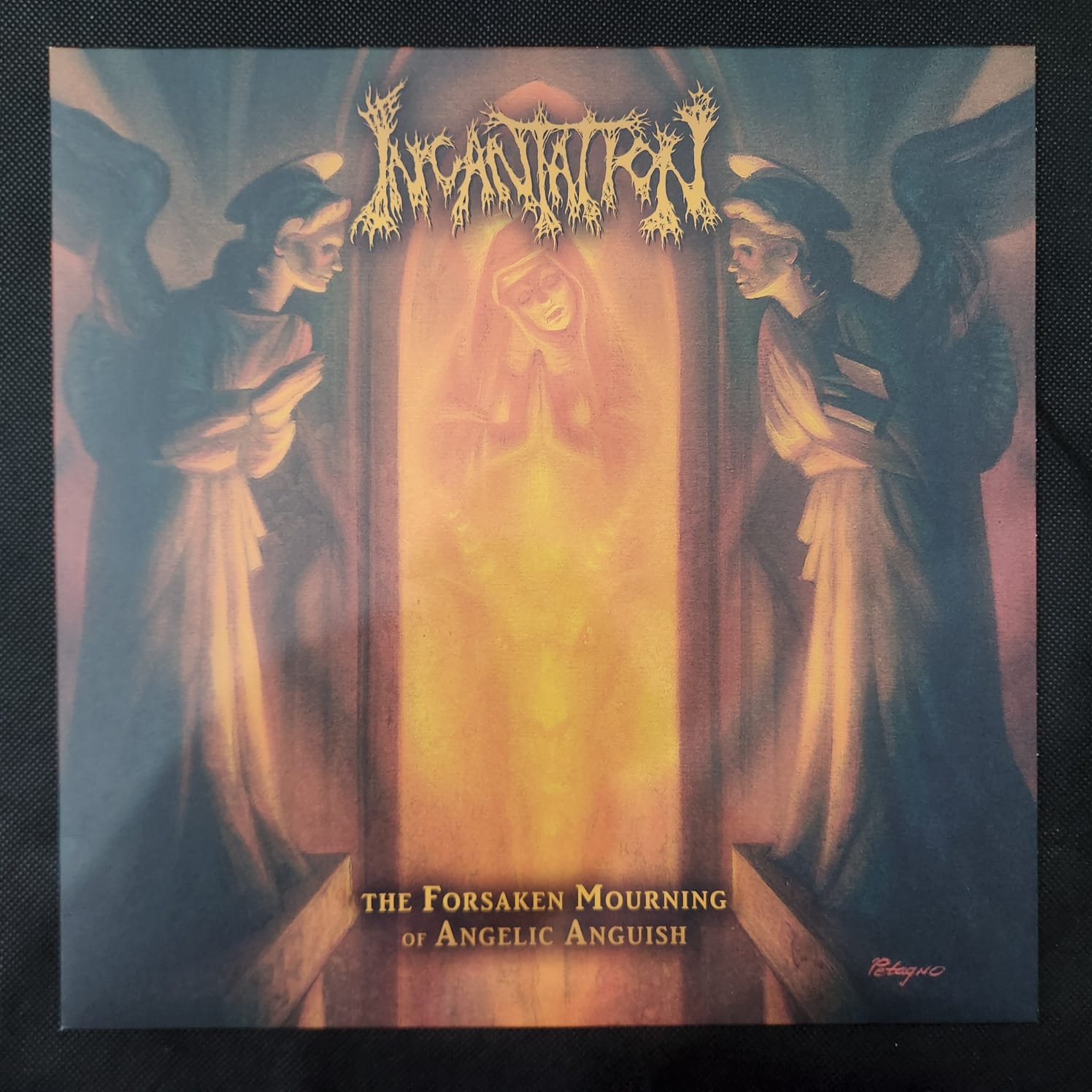 Incantation - The Forsaken Mourning Of Angelic Anguish (LP IMPORTADO LARANJA MESCLADO USADO) - Imagem 4