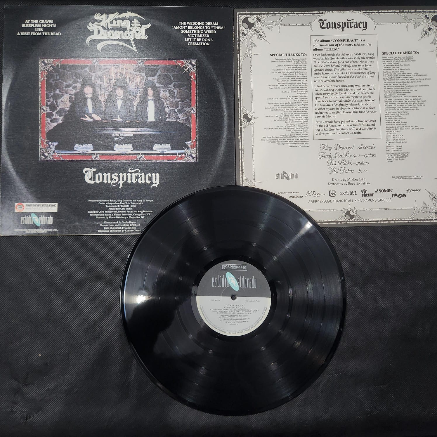 King Diamond - Conspiracy (LP USADO) - Imagem 3