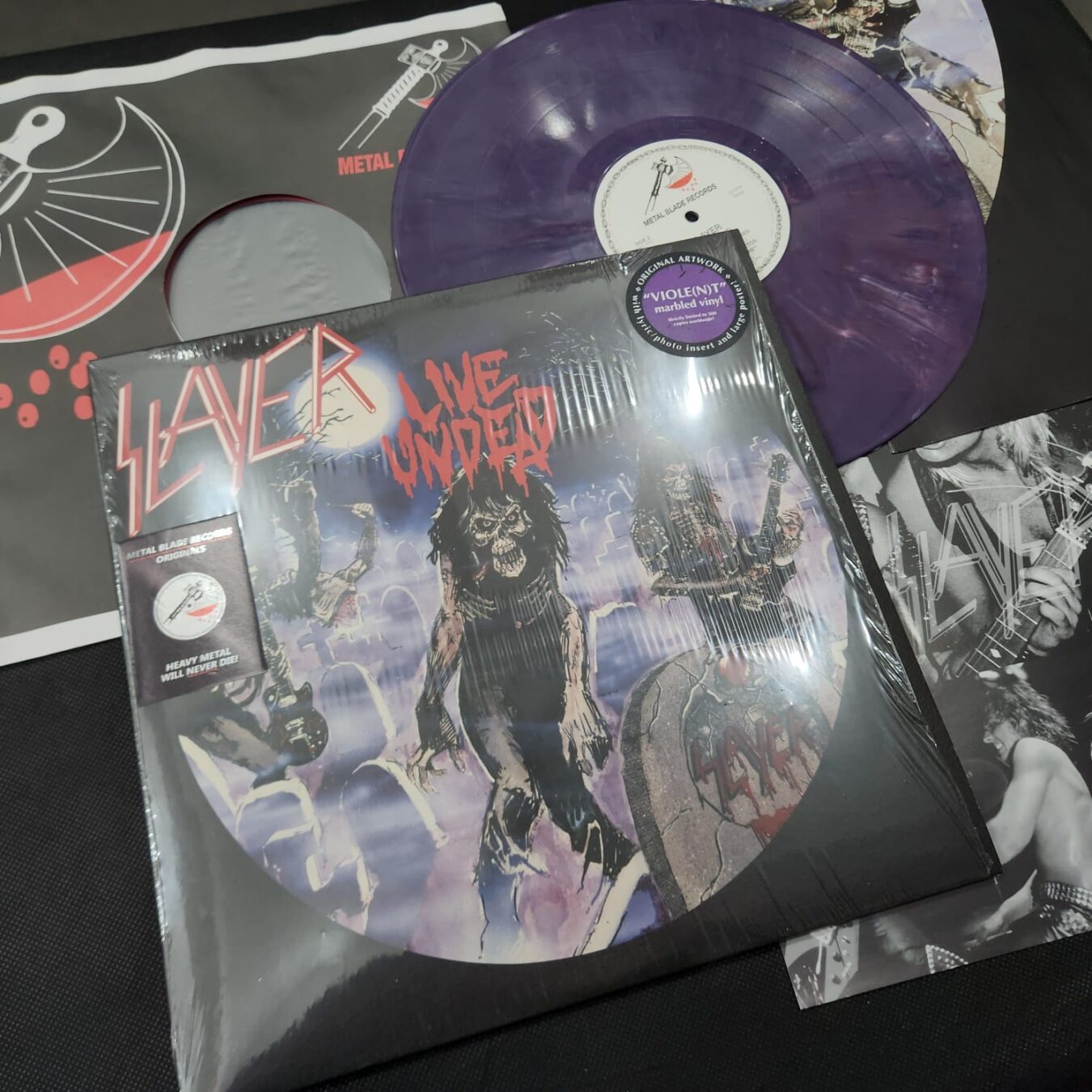 Slayer - Live Undead (LP MARBLE IMPORTADO USADO)