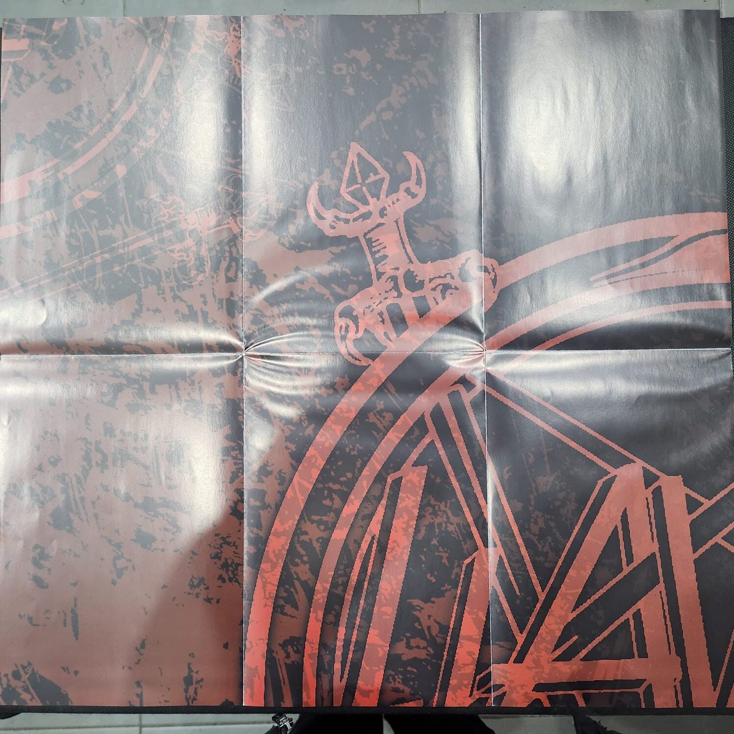 Slayer - Live Undead (LP MARBLE IMPORTADO USADO) - Imagem 9