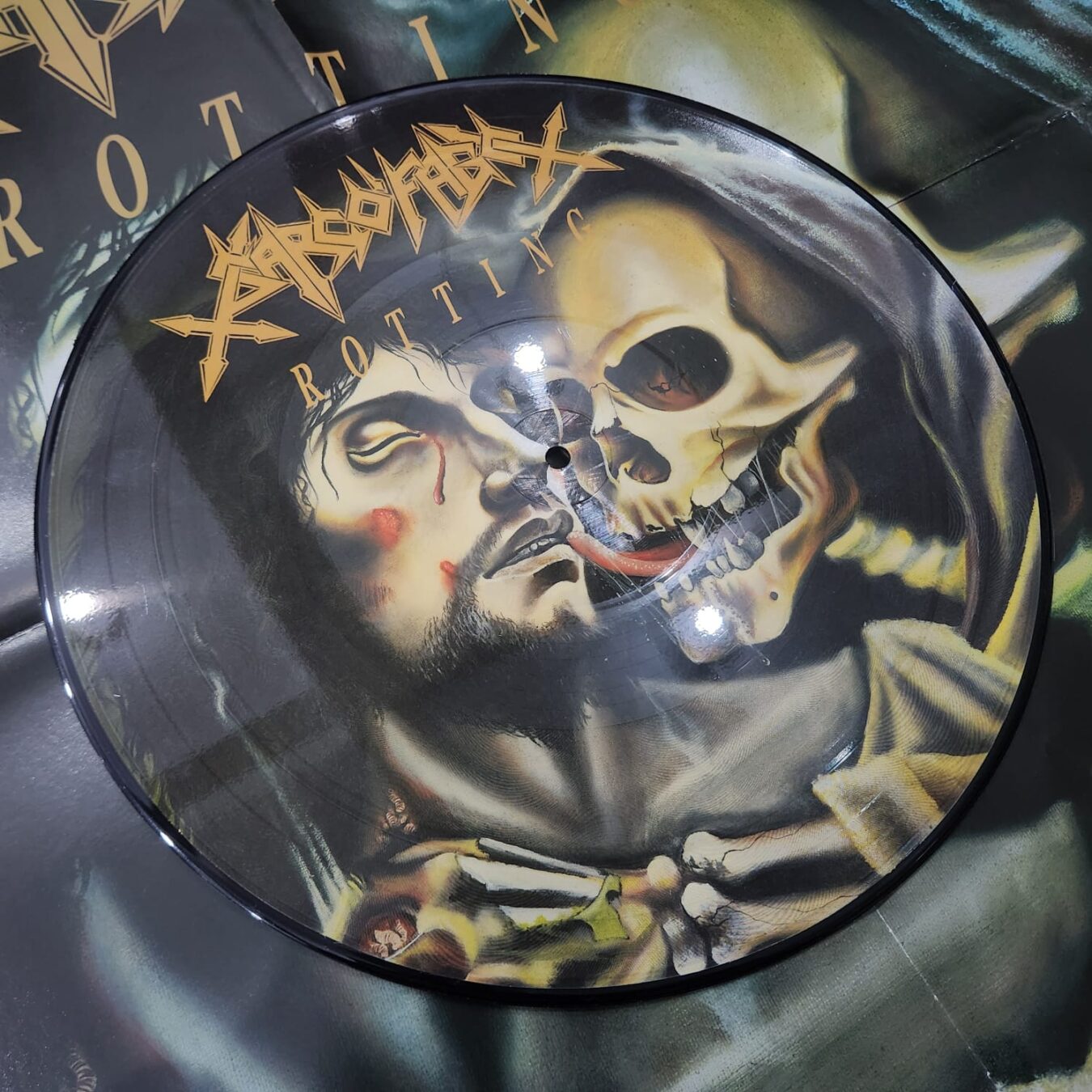 Sarcofago - Rotting (LP PICTURE USADO)