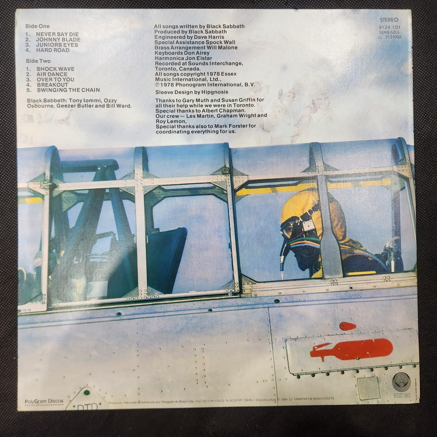 Black Sabbath - Never Say Die (LP USADO) - Imagem 3