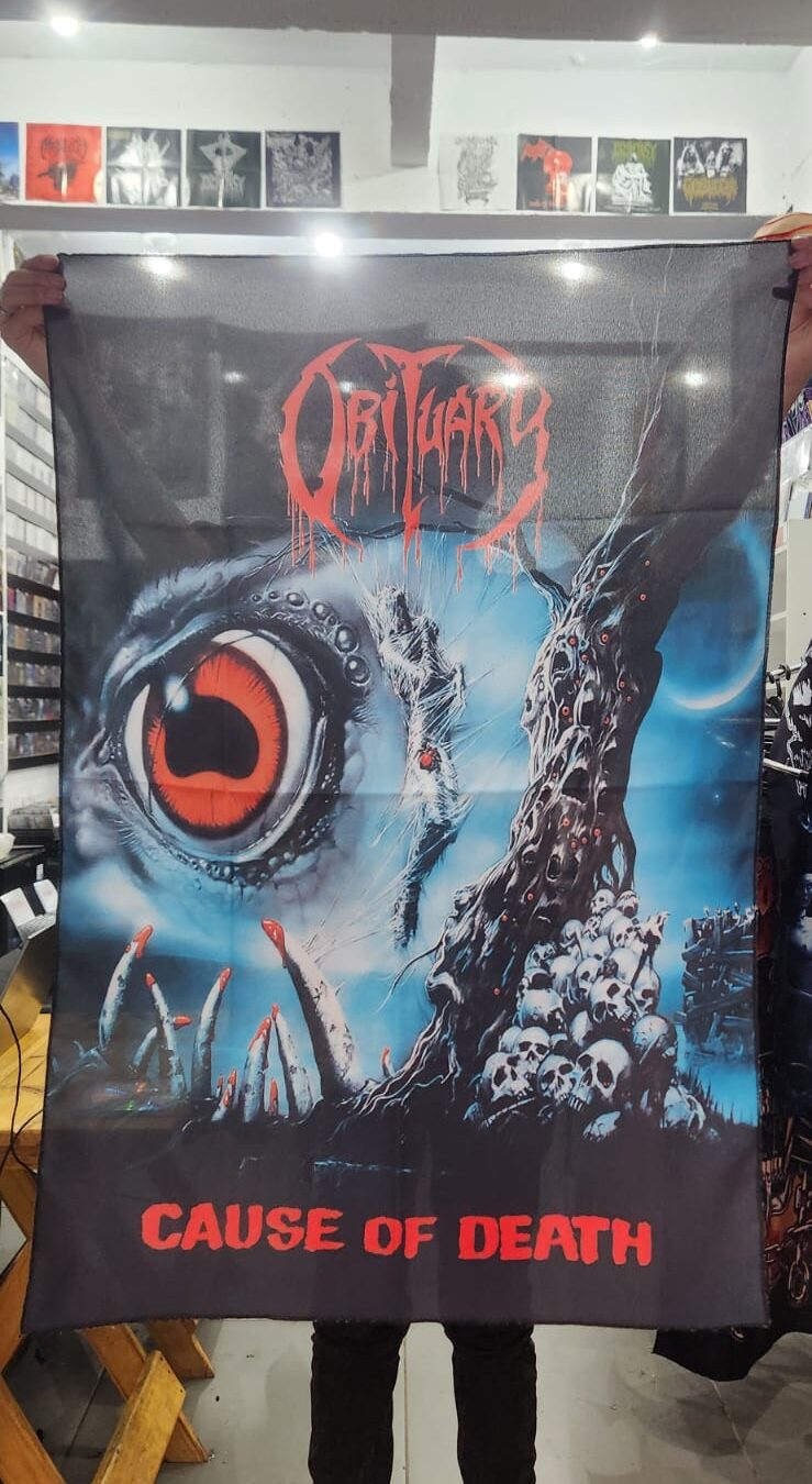 Obituary - Cause Of Death (BANDEIRA)